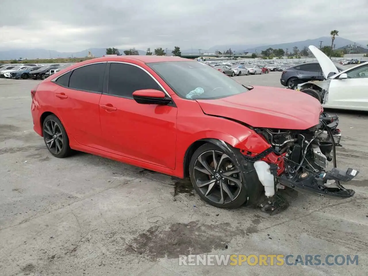 4 Photograph of a damaged car 2HGFC2F82KH544543 HONDA CIVIC 2019
