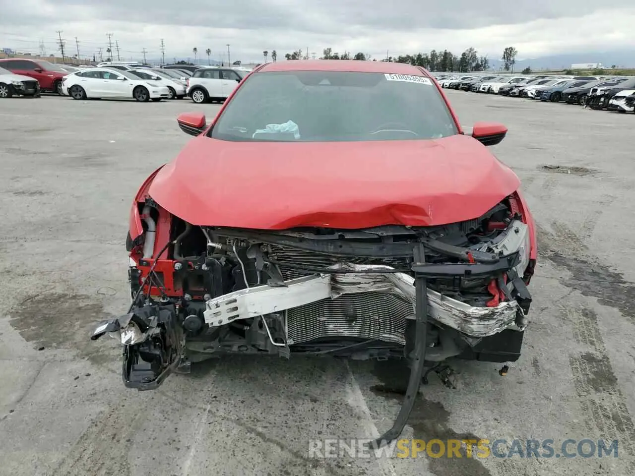 5 Photograph of a damaged car 2HGFC2F82KH544543 HONDA CIVIC 2019