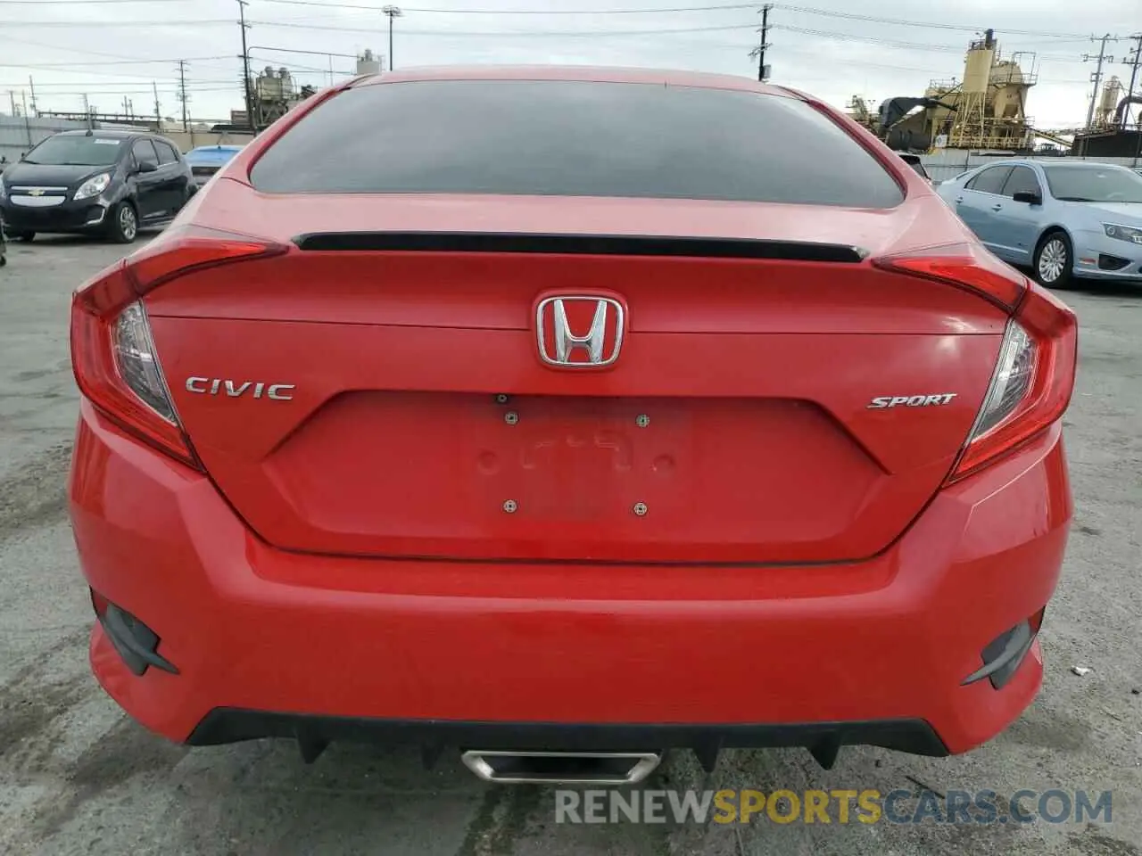 6 Photograph of a damaged car 2HGFC2F82KH544543 HONDA CIVIC 2019