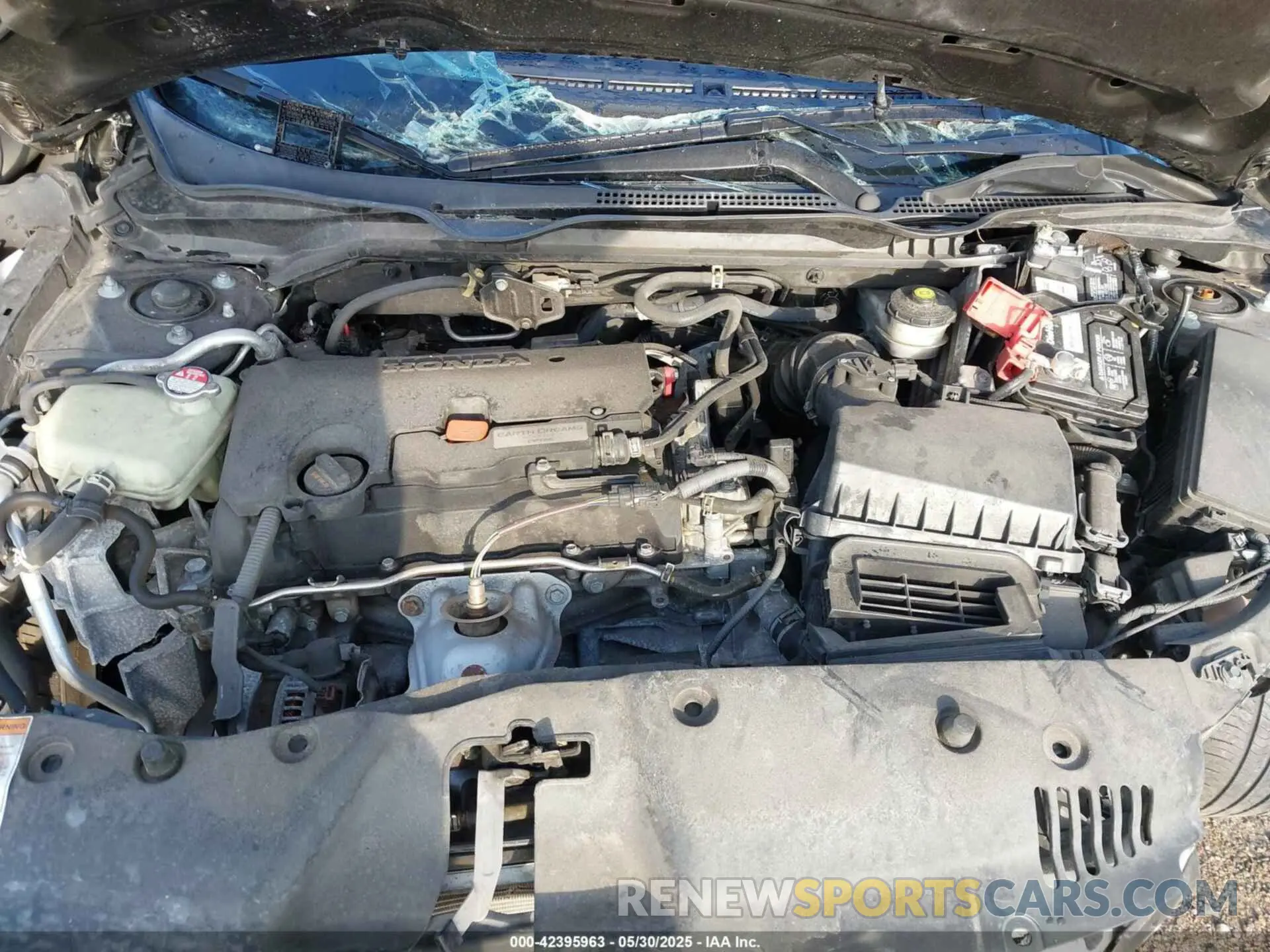 10 Photograph of a damaged car 2HGFC2F82KH553176 HONDA CIVIC 2019