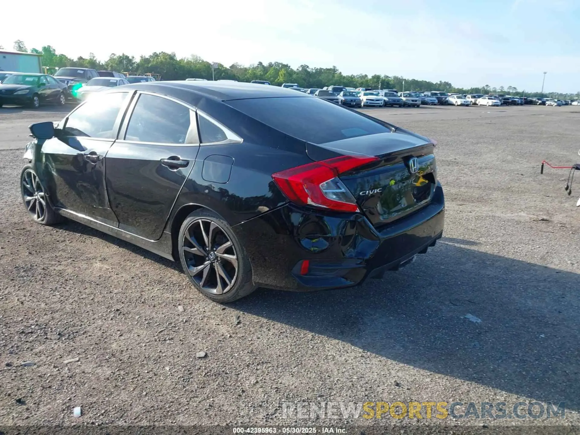 3 Photograph of a damaged car 2HGFC2F82KH553176 HONDA CIVIC 2019