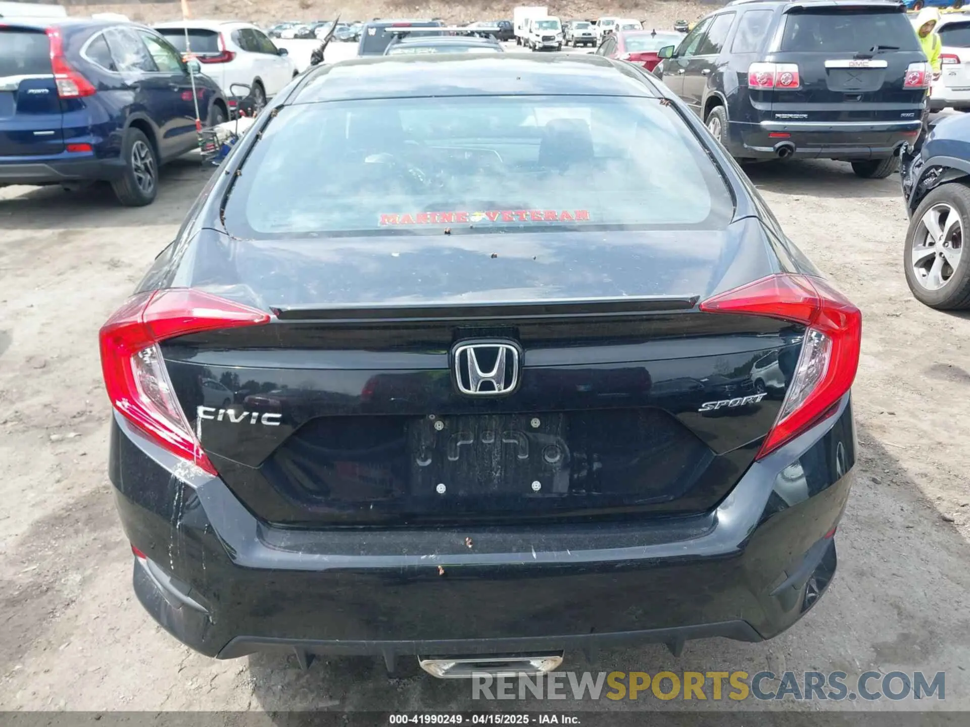 16 Photograph of a damaged car 2HGFC2F82KH595024 HONDA CIVIC 2019