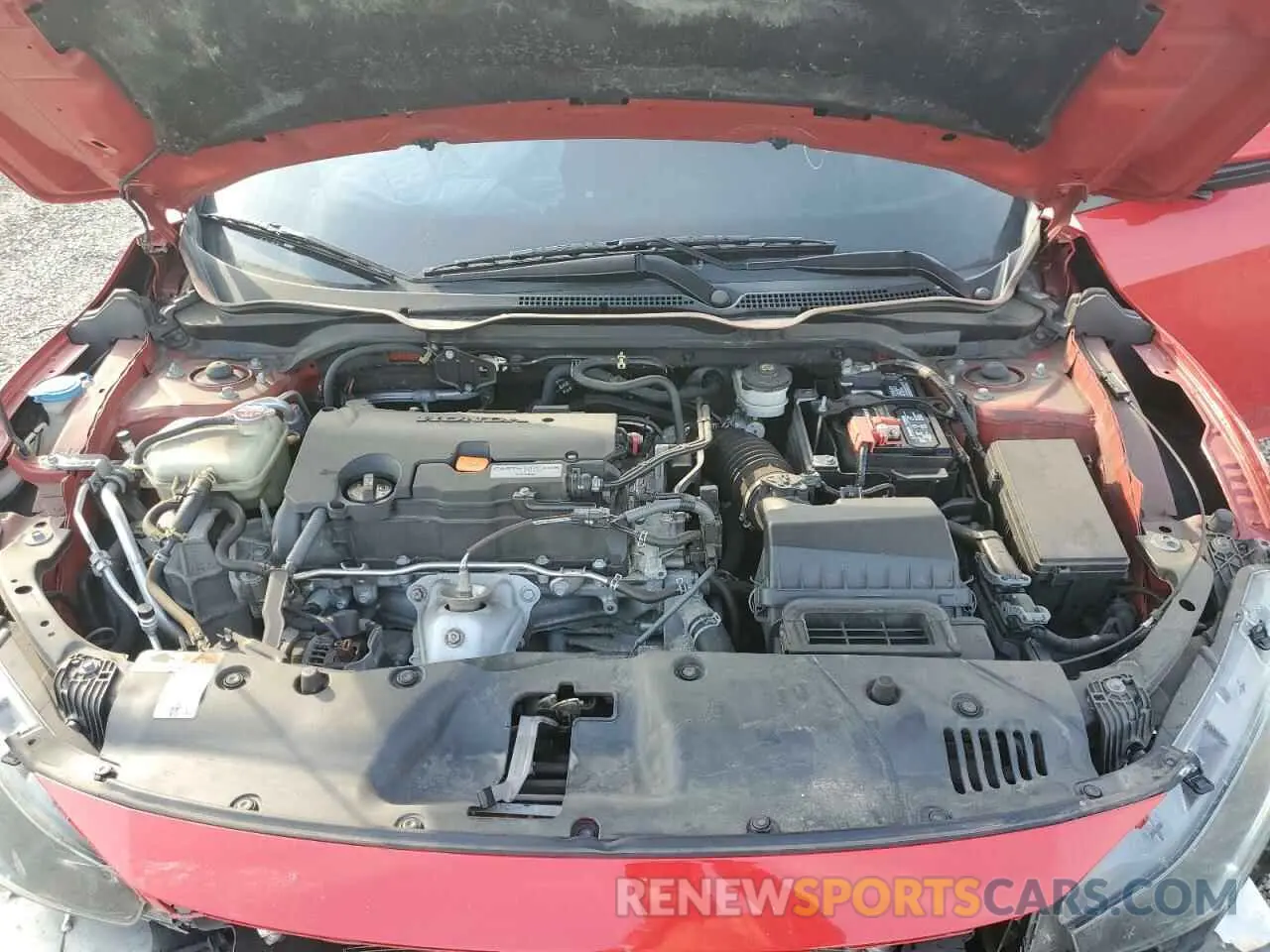 11 Photograph of a damaged car 2HGFC2F82KH597601 HONDA CIVIC 2019