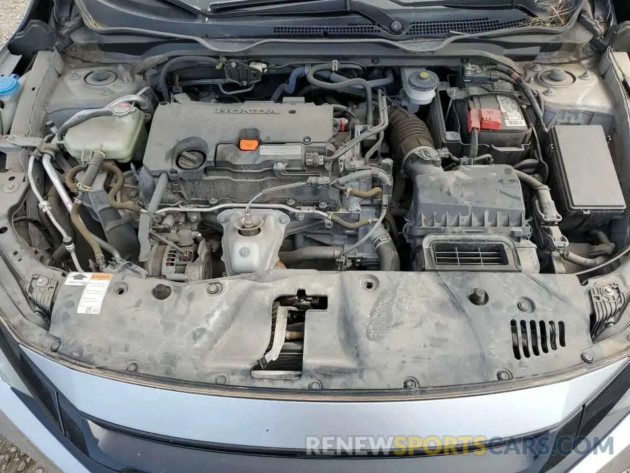 11 Photograph of a damaged car 2HGFC2F82KH598599 HONDA CIVIC 2019