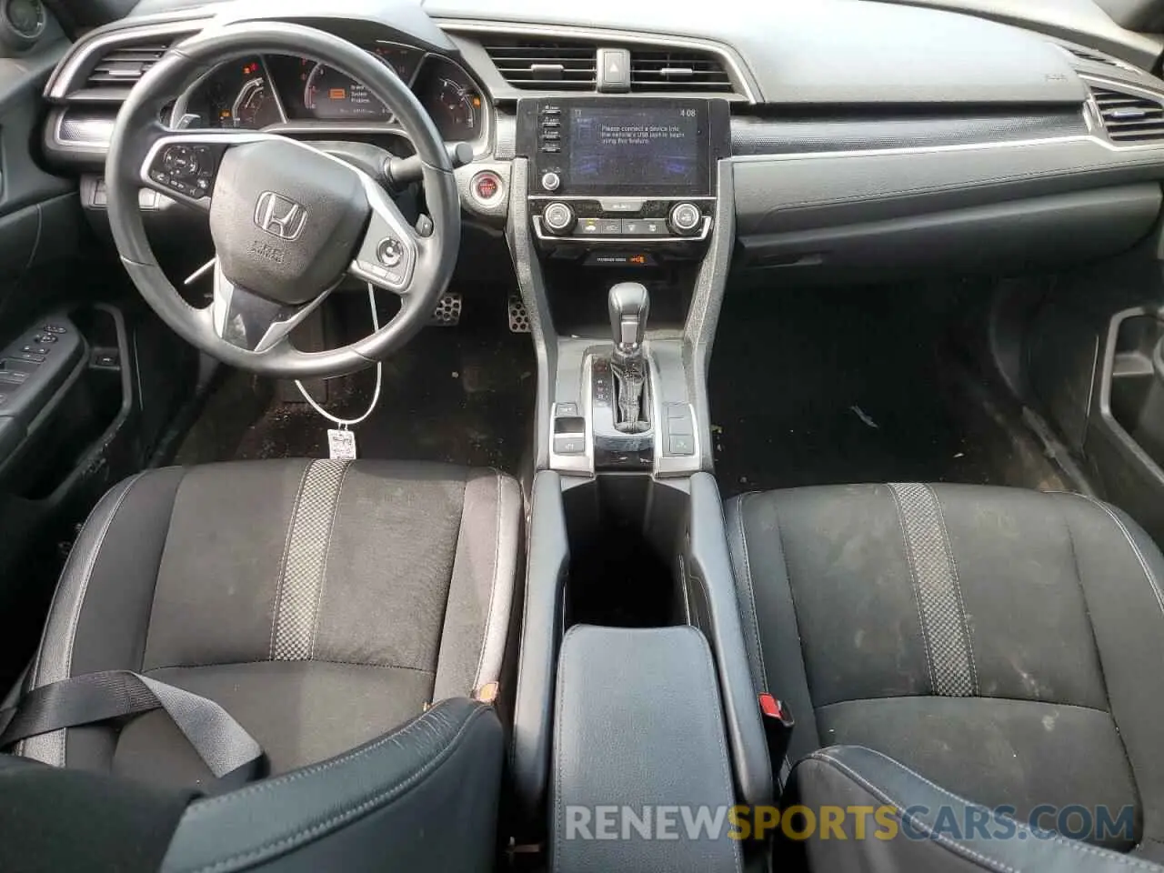 8 Photograph of a damaged car 2HGFC2F82KH598599 HONDA CIVIC 2019