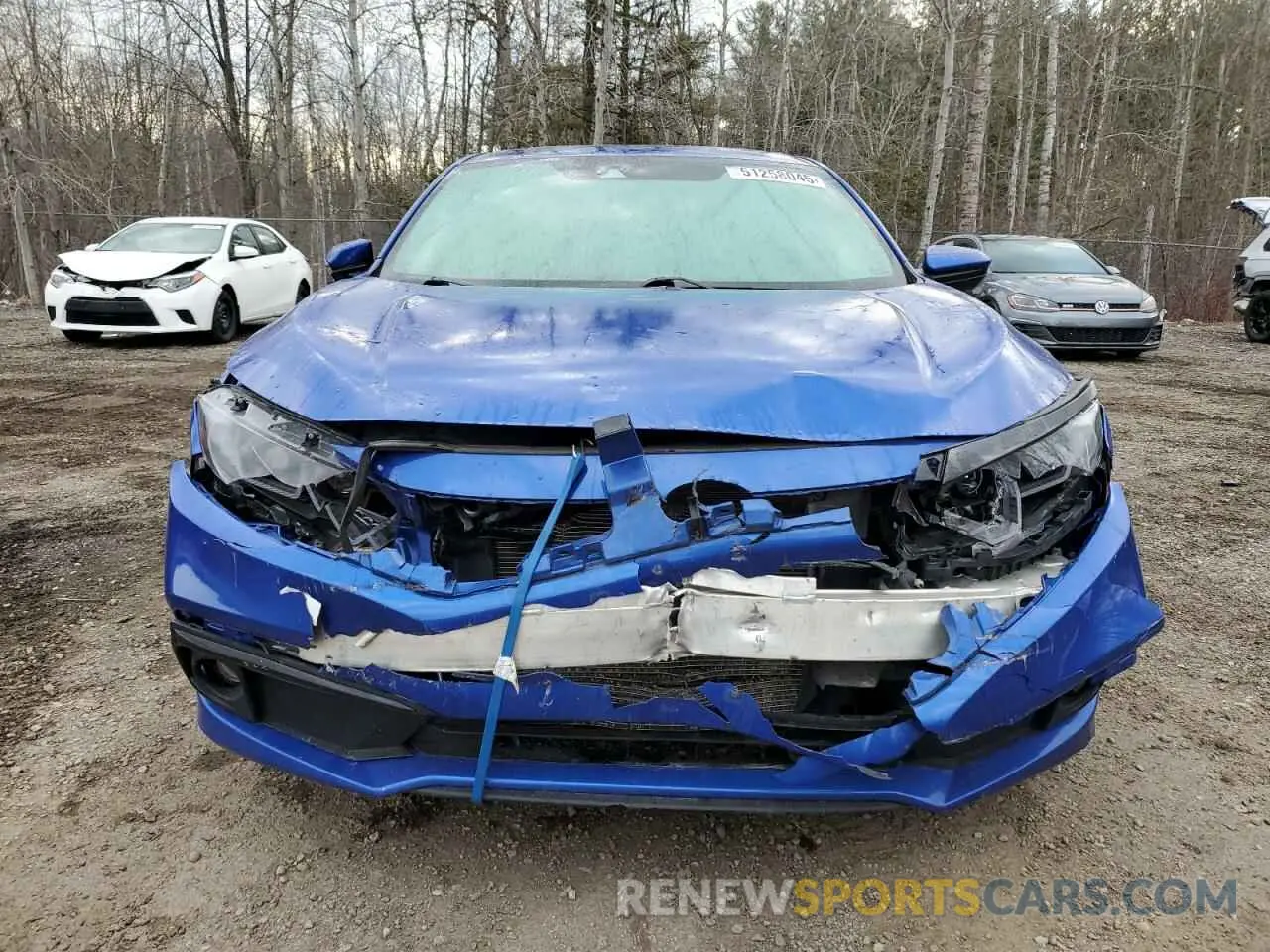 5 Photograph of a damaged car 2HGFC2F83KH020737 HONDA CIVIC 2019