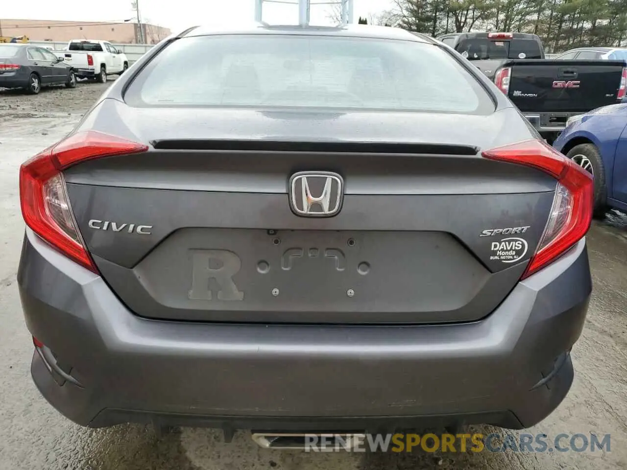 6 Photograph of a damaged car 2HGFC2F83KH502821 HONDA CIVIC 2019
