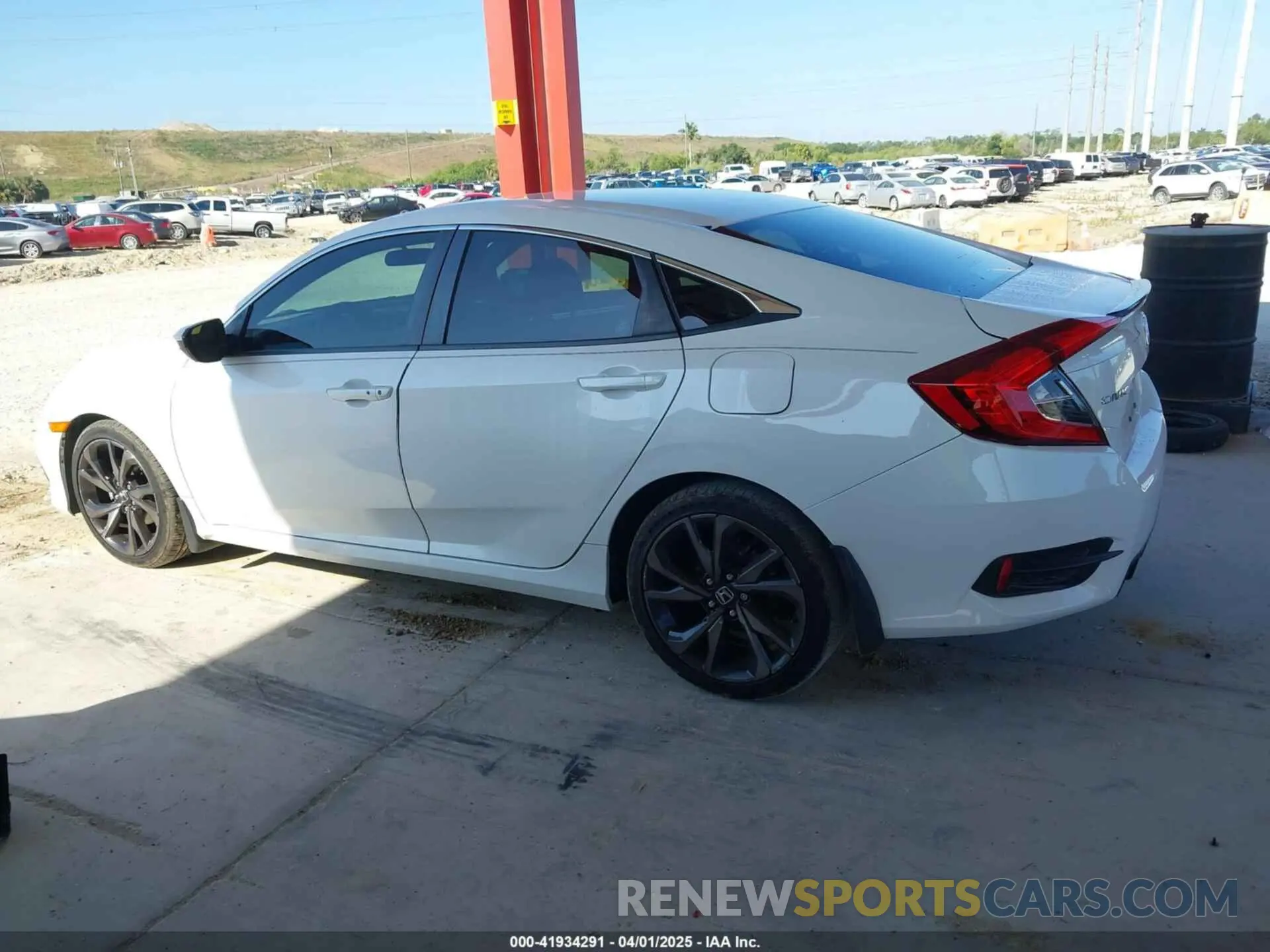 14 Photograph of a damaged car 2HGFC2F83KH509185 HONDA CIVIC 2019
