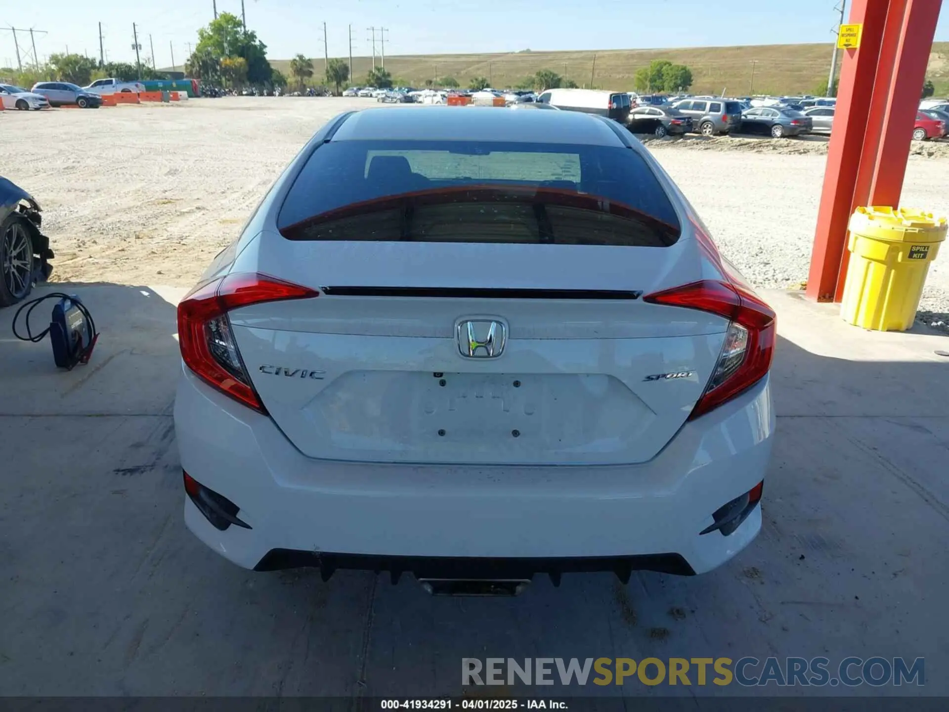 16 Photograph of a damaged car 2HGFC2F83KH509185 HONDA CIVIC 2019