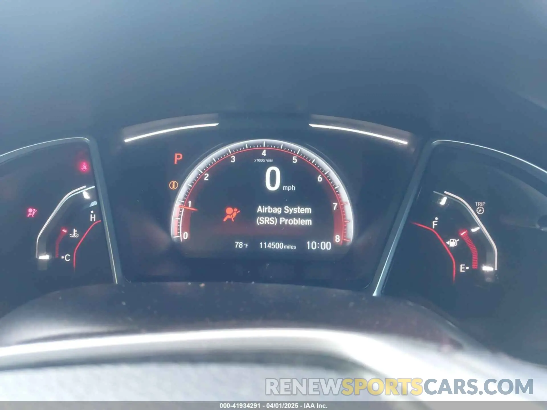 7 Photograph of a damaged car 2HGFC2F83KH509185 HONDA CIVIC 2019