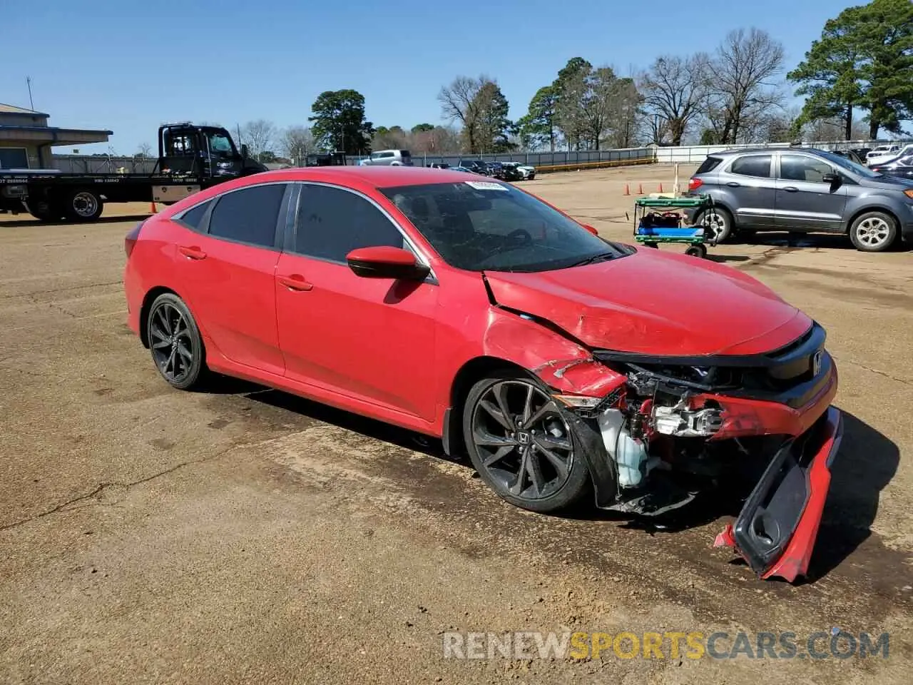 4 Photograph of a damaged car 2HGFC2F83KH511793 HONDA CIVIC 2019