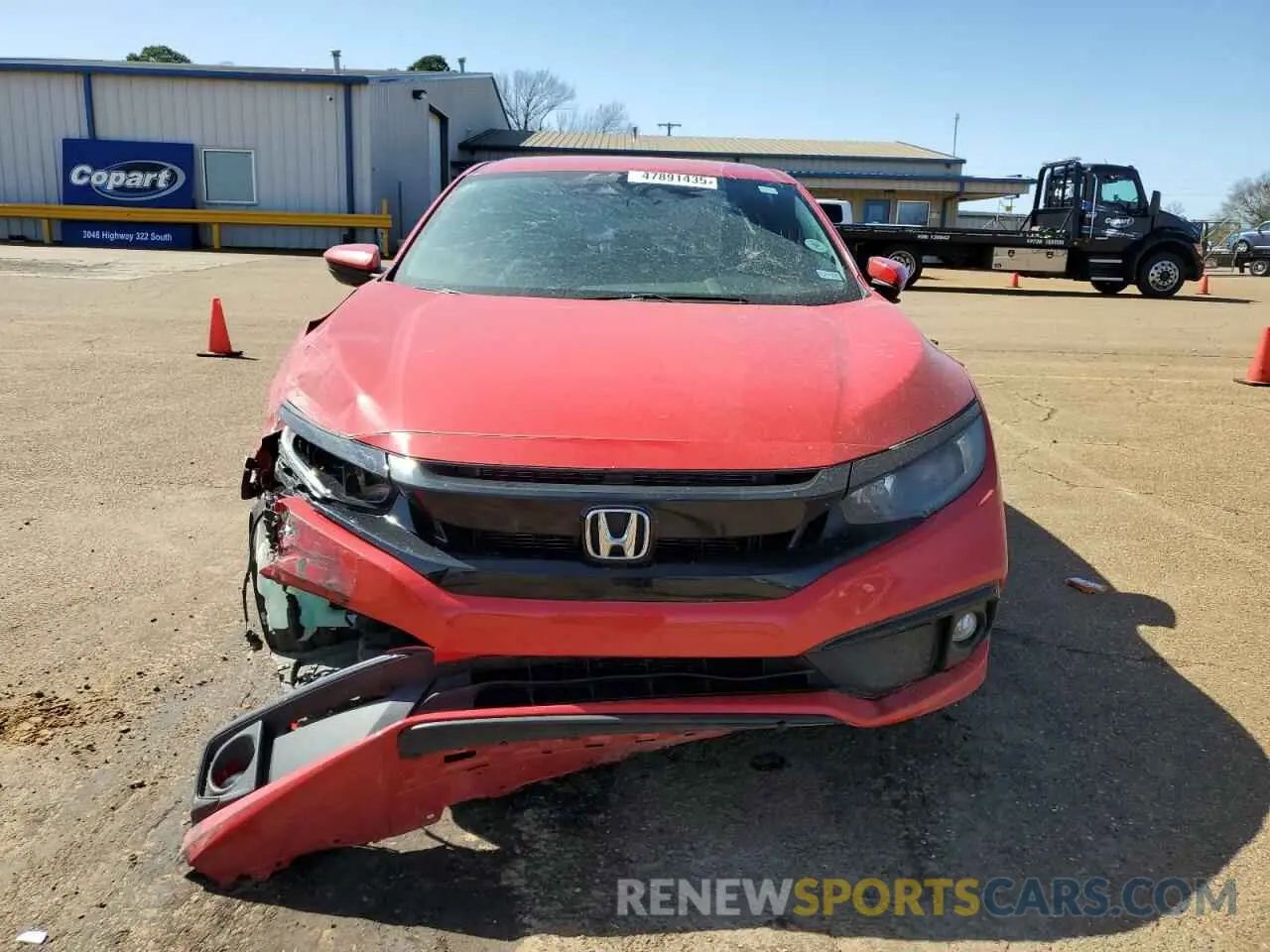 5 Photograph of a damaged car 2HGFC2F83KH511793 HONDA CIVIC 2019
