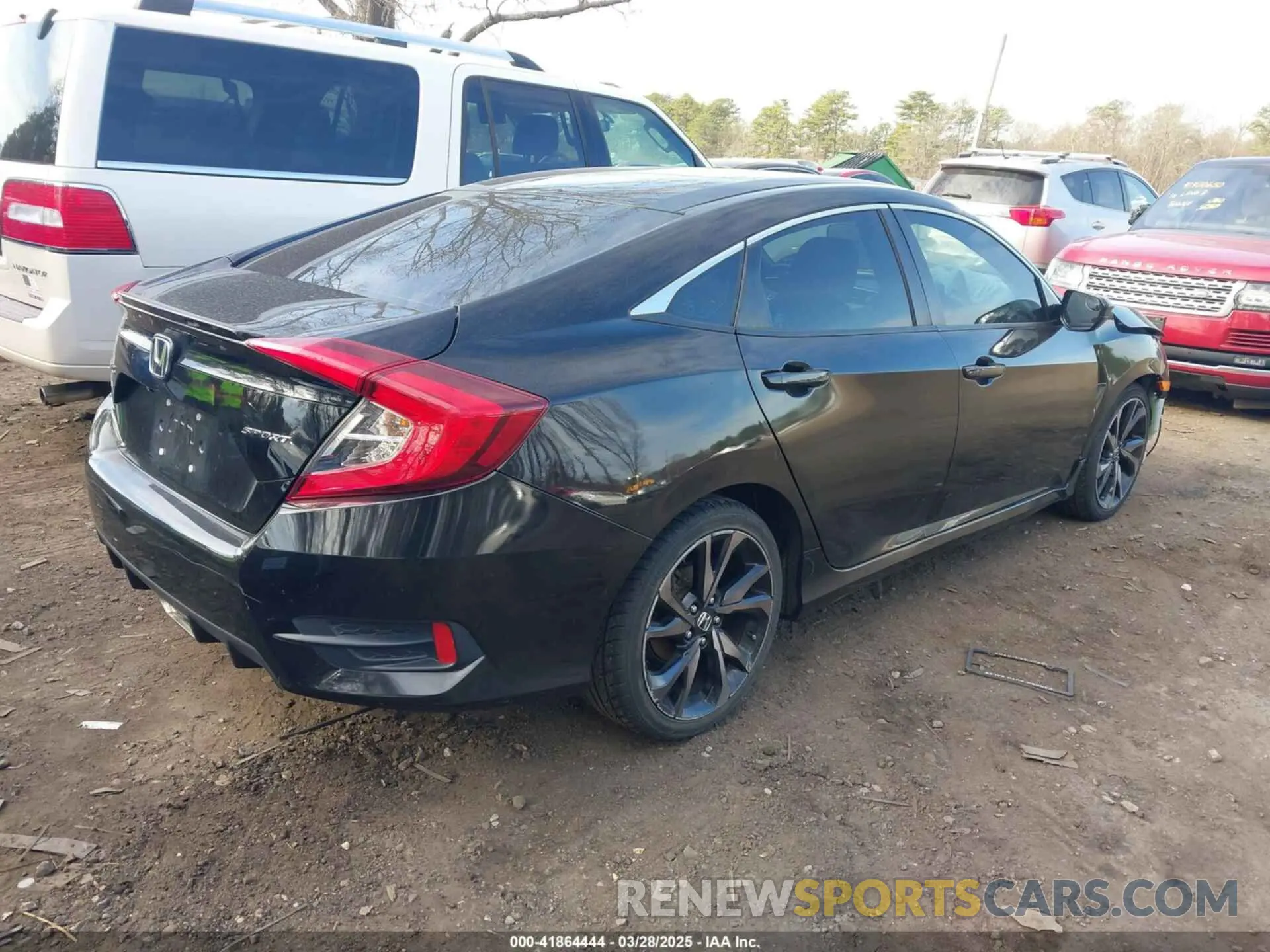 4 Photograph of a damaged car 2HGFC2F83KH514127 HONDA CIVIC 2019