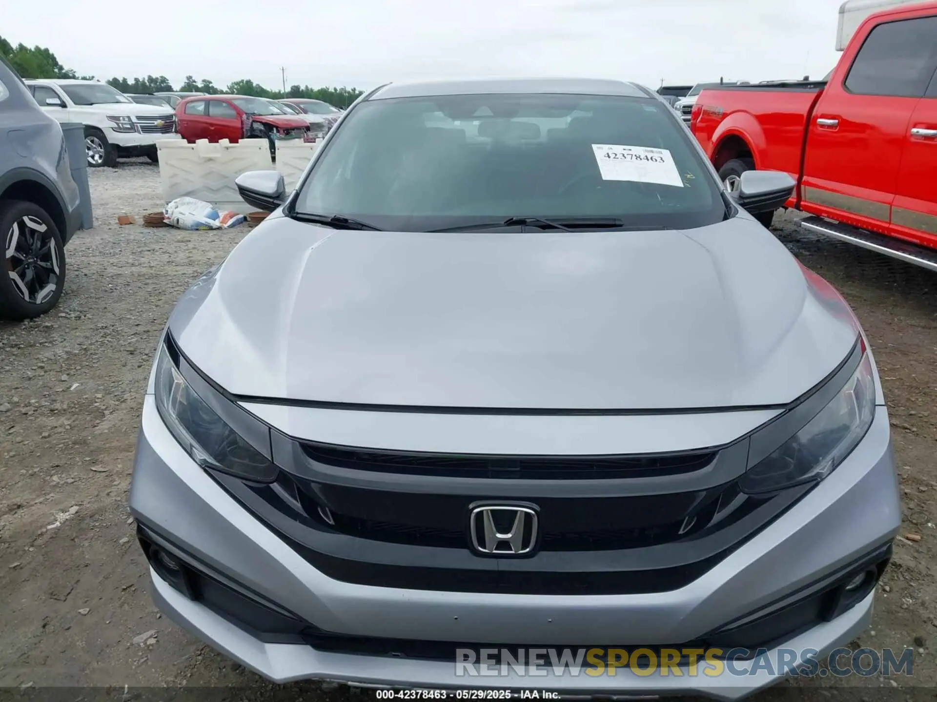 12 Photograph of a damaged car 2HGFC2F83KH527766 HONDA CIVIC 2019