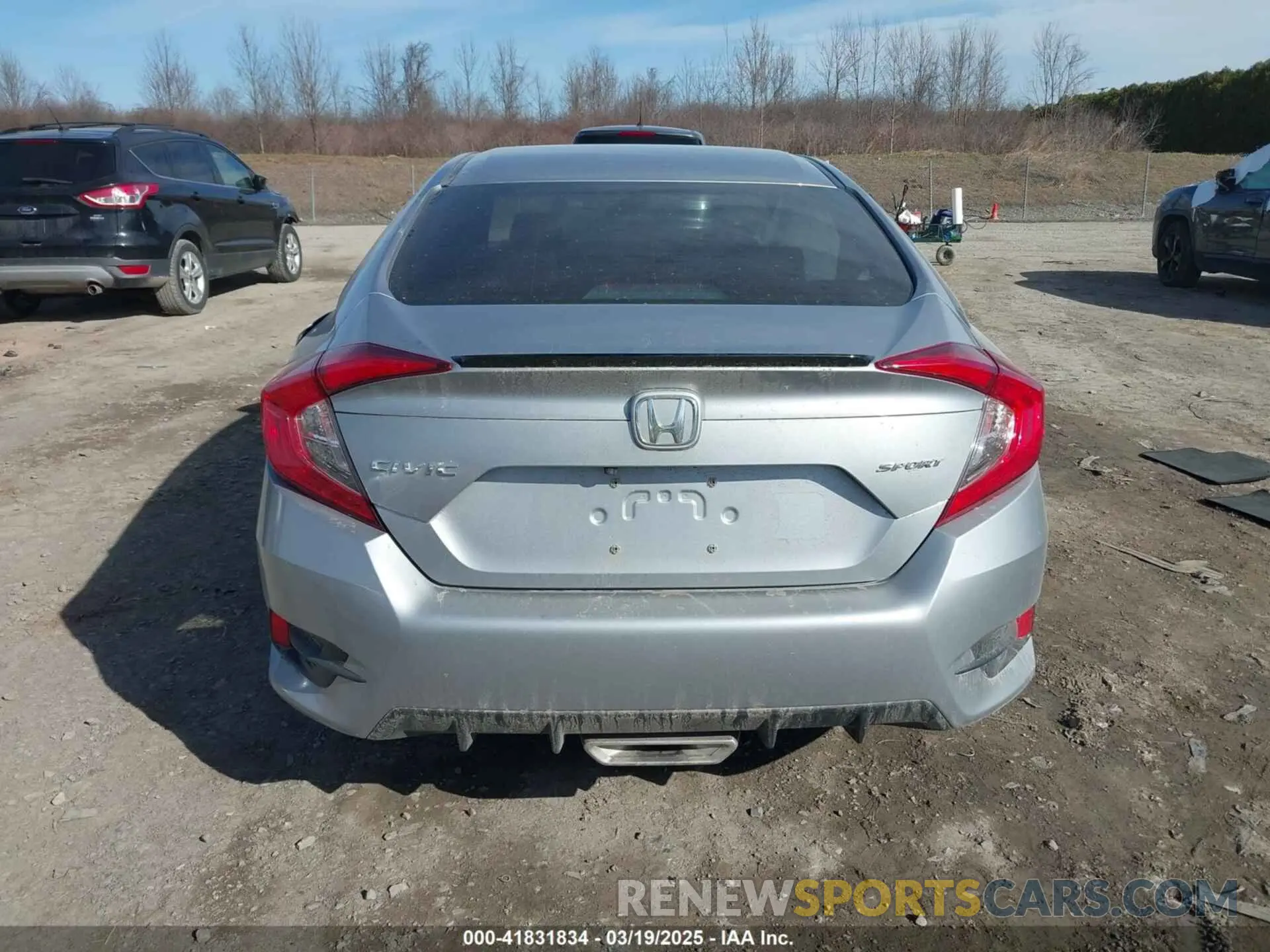 17 Photograph of a damaged car 2HGFC2F83KH542347 HONDA CIVIC 2019