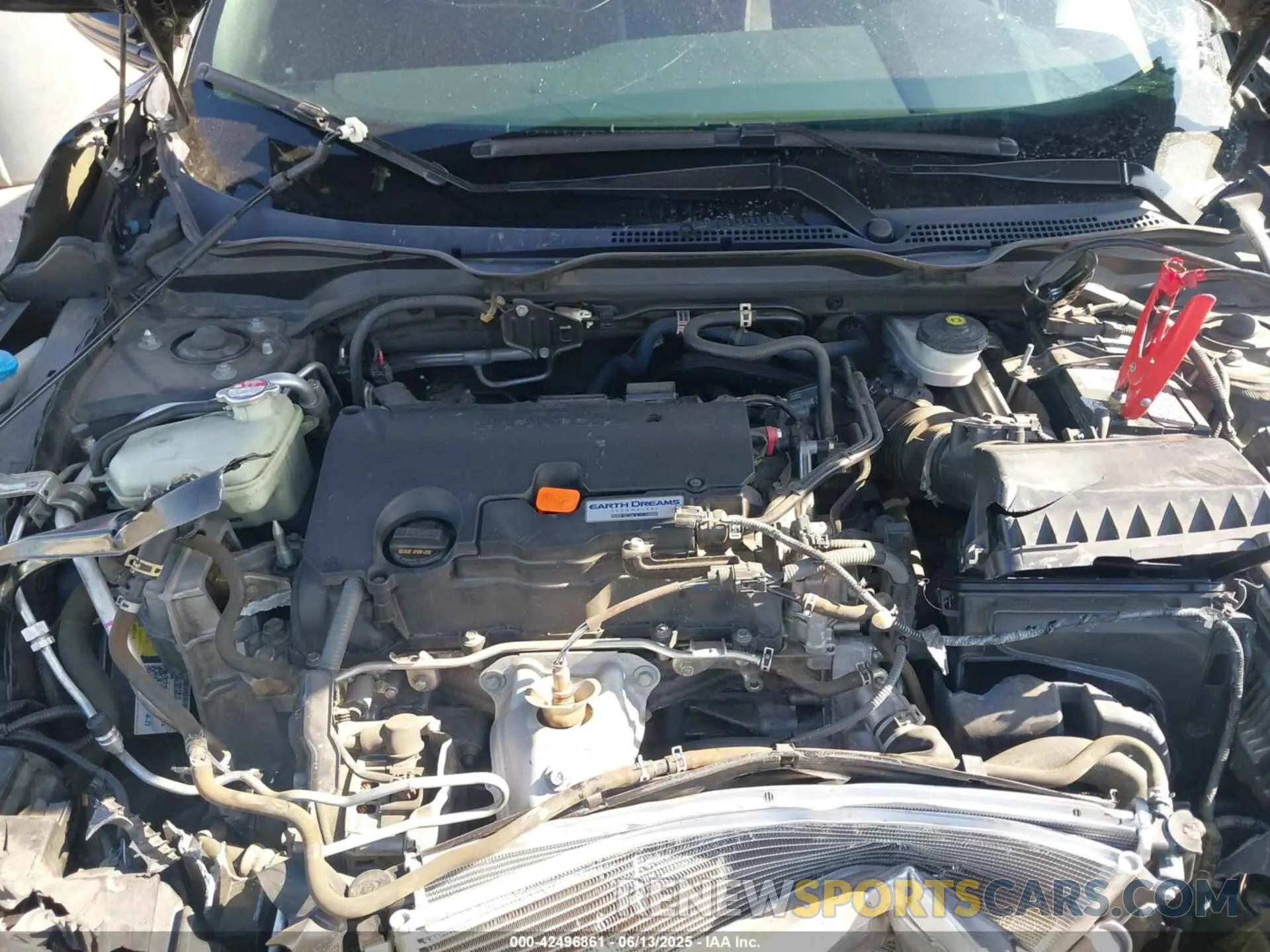 10 Photograph of a damaged car 2HGFC2F83KH543689 HONDA CIVIC 2019