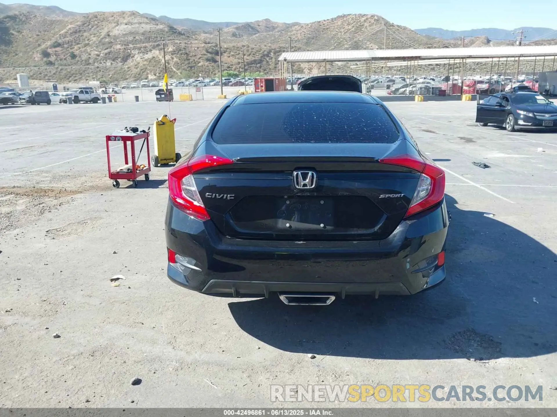 16 Photograph of a damaged car 2HGFC2F83KH543689 HONDA CIVIC 2019