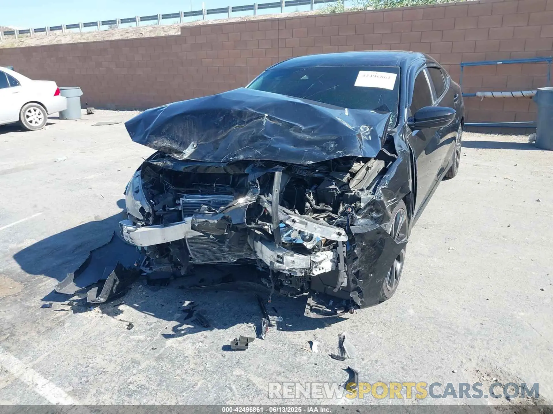 2 Photograph of a damaged car 2HGFC2F83KH543689 HONDA CIVIC 2019