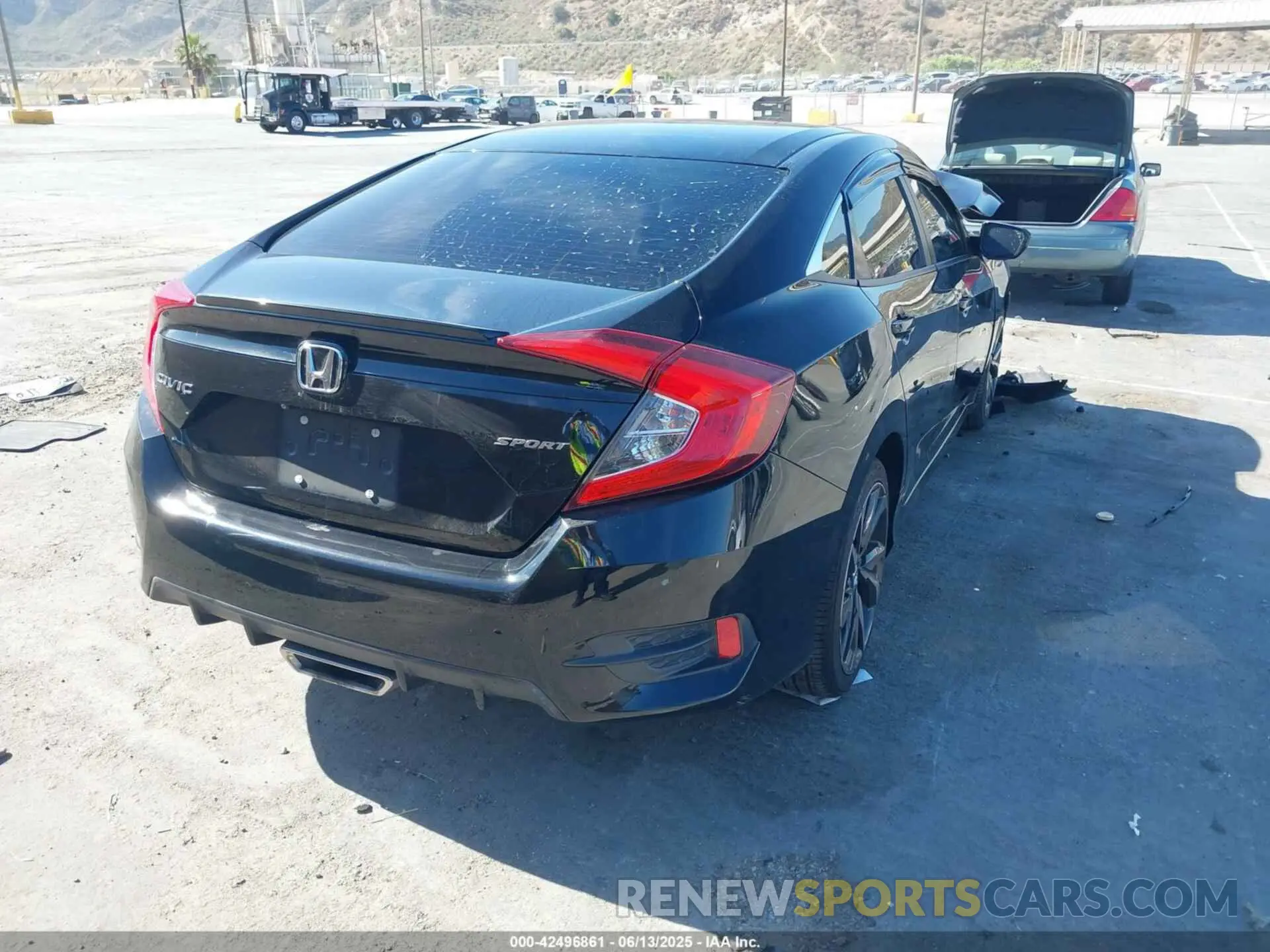 4 Photograph of a damaged car 2HGFC2F83KH543689 HONDA CIVIC 2019