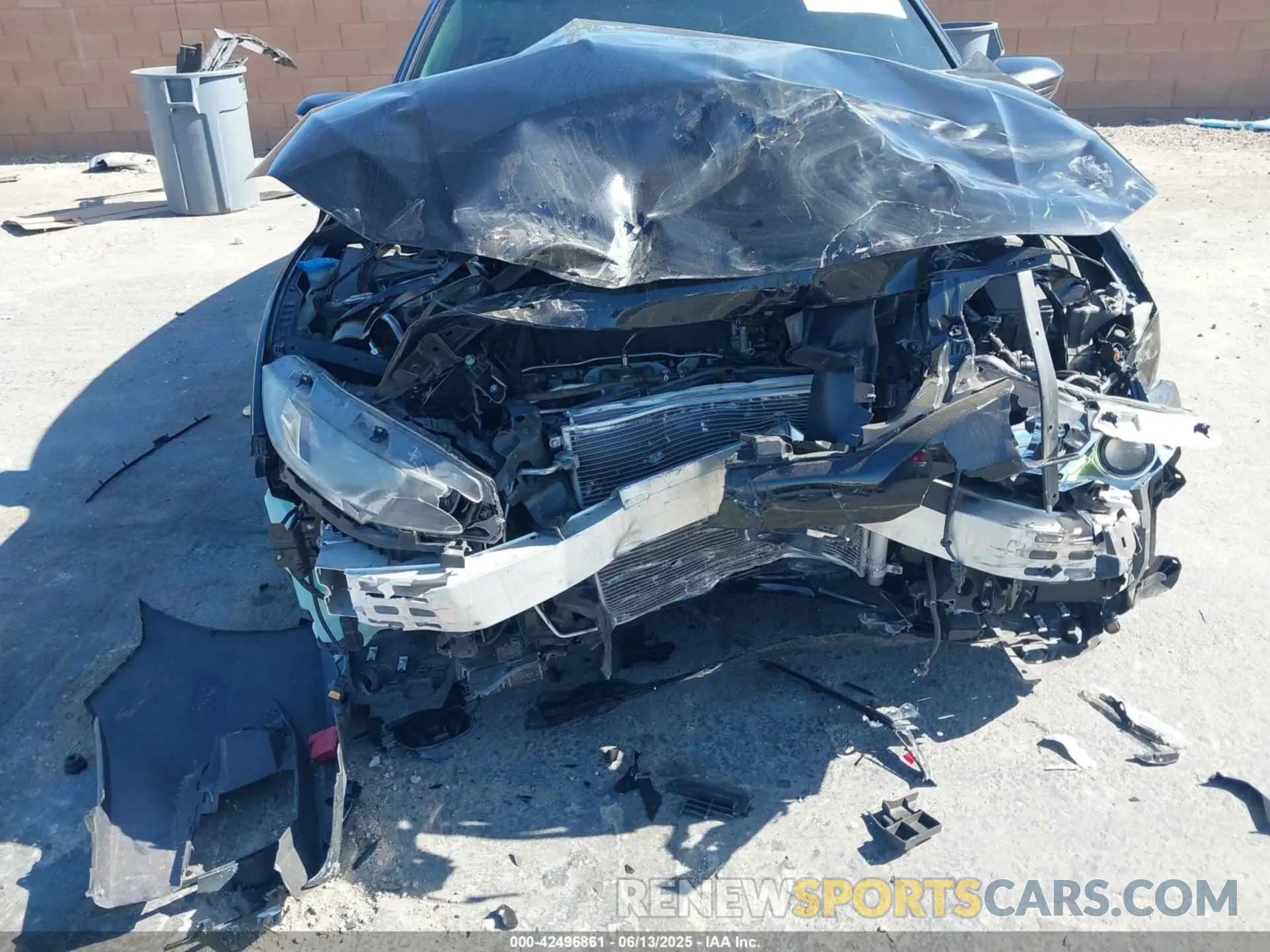 6 Photograph of a damaged car 2HGFC2F83KH543689 HONDA CIVIC 2019