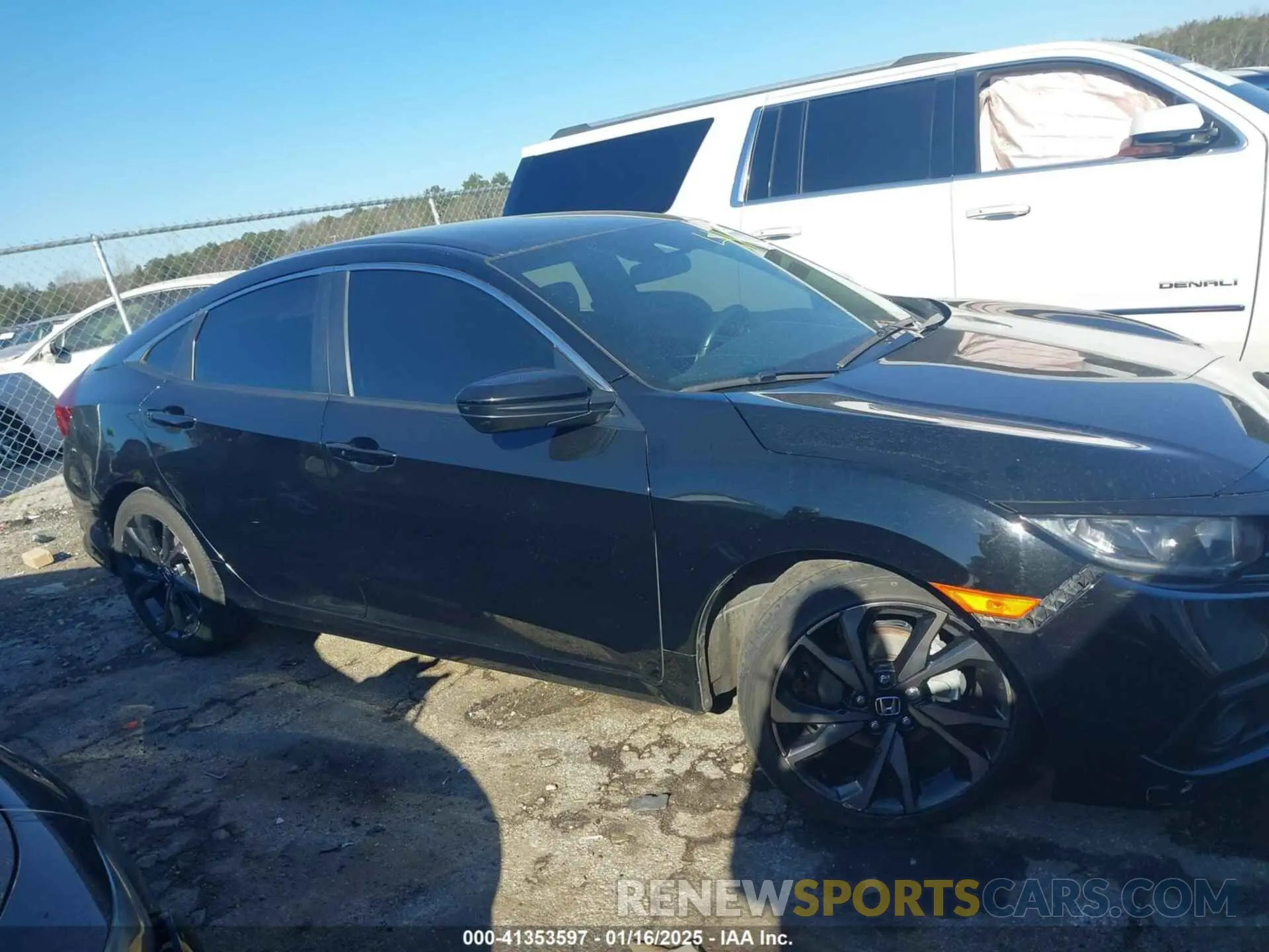 13 Photograph of a damaged car 2HGFC2F83KH567345 HONDA CIVIC 2019