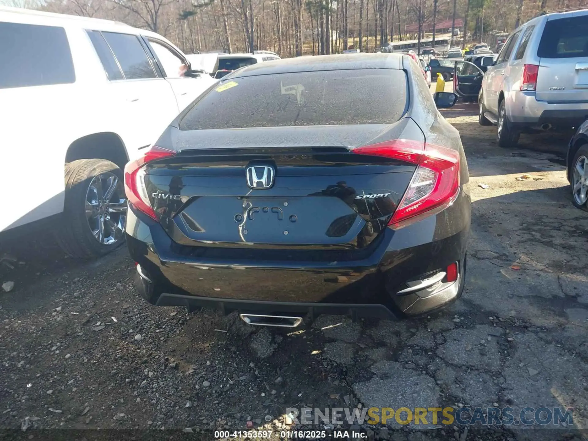 16 Photograph of a damaged car 2HGFC2F83KH567345 HONDA CIVIC 2019