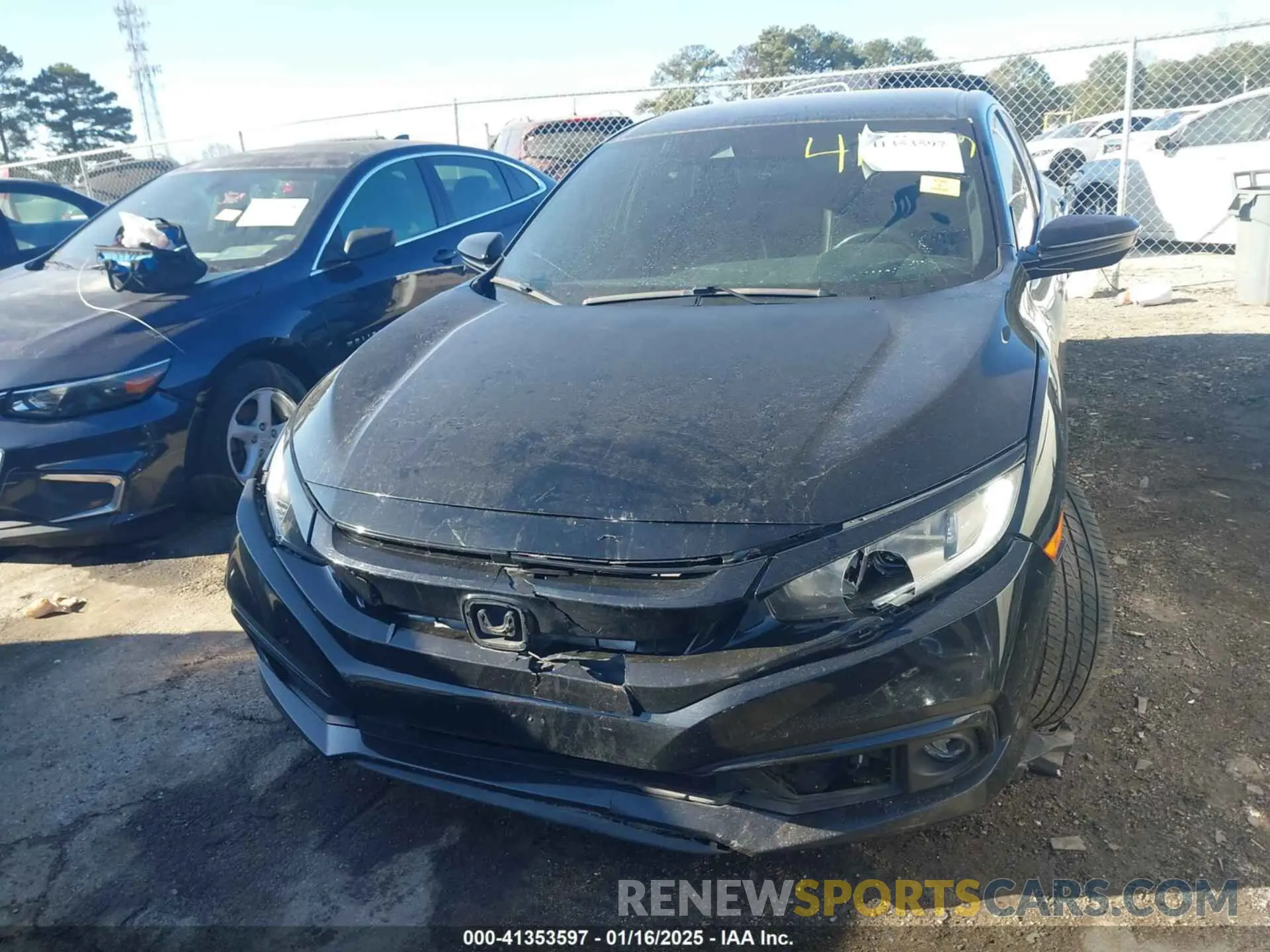 6 Photograph of a damaged car 2HGFC2F83KH567345 HONDA CIVIC 2019