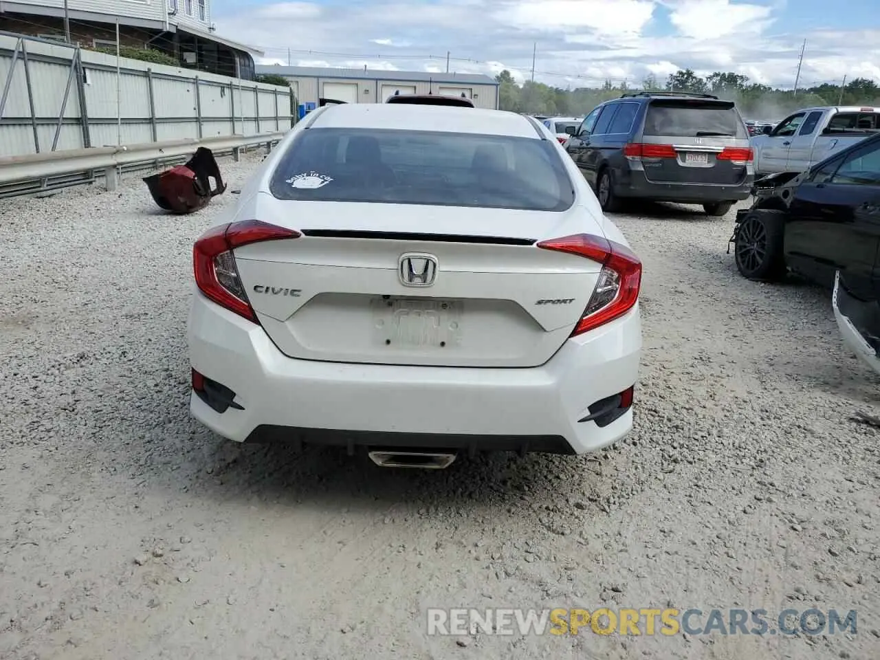 6 Photograph of a damaged car 2HGFC2F83KH569998 HONDA CIVIC 2019