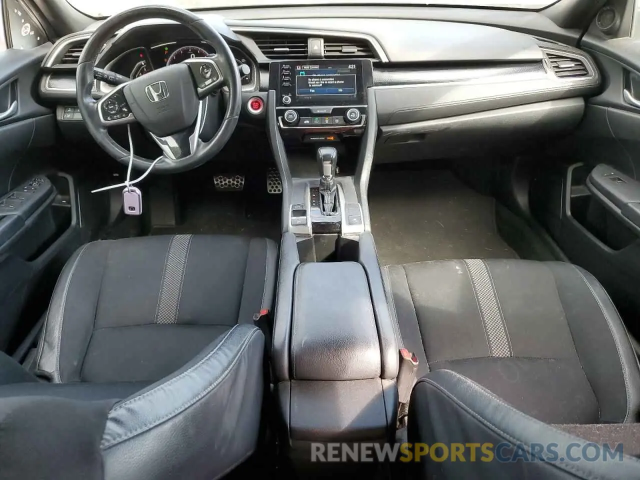8 Photograph of a damaged car 2HGFC2F83KH569998 HONDA CIVIC 2019