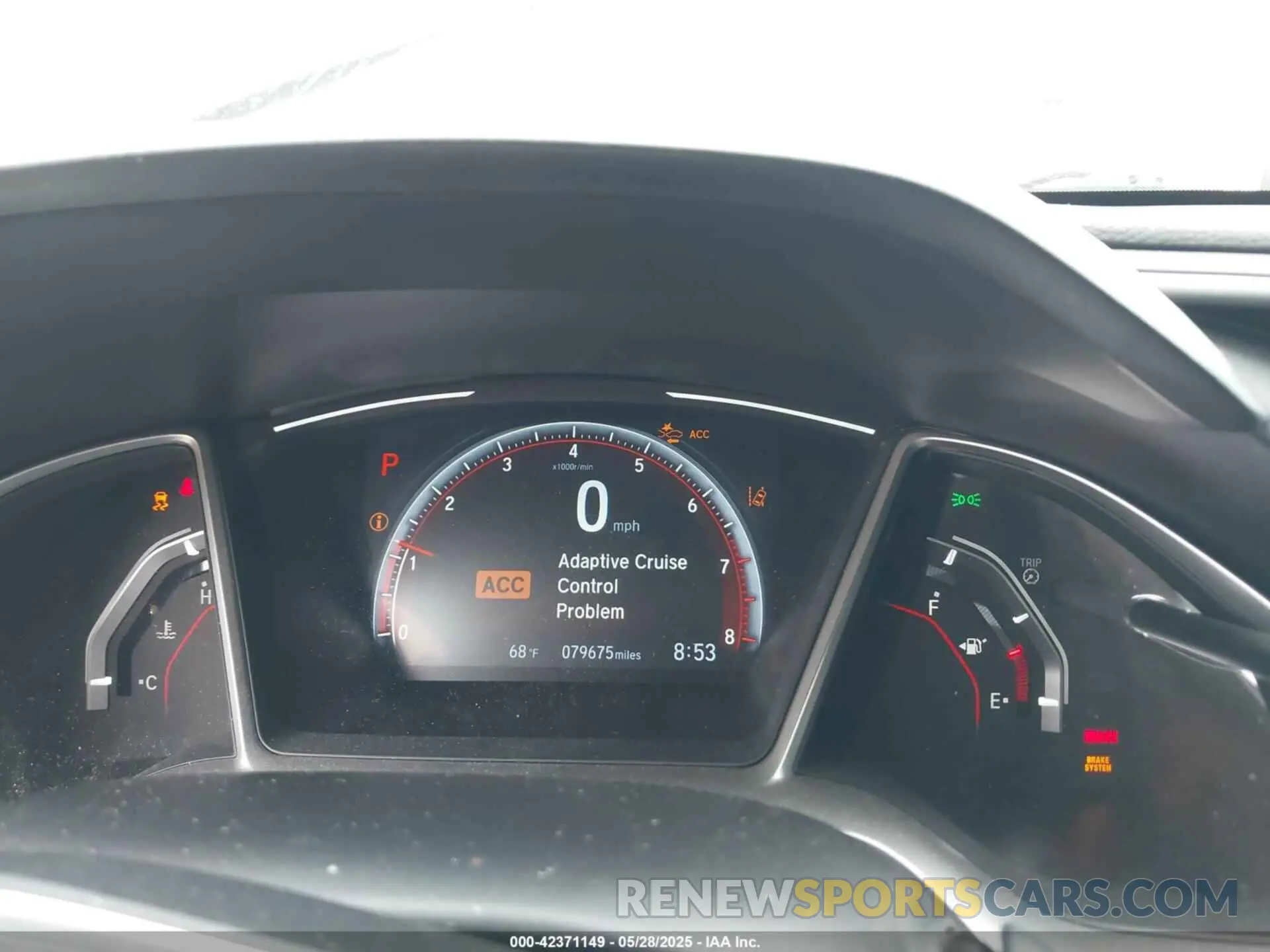 7 Photograph of a damaged car 2HGFC2F83KH584081 HONDA CIVIC 2019