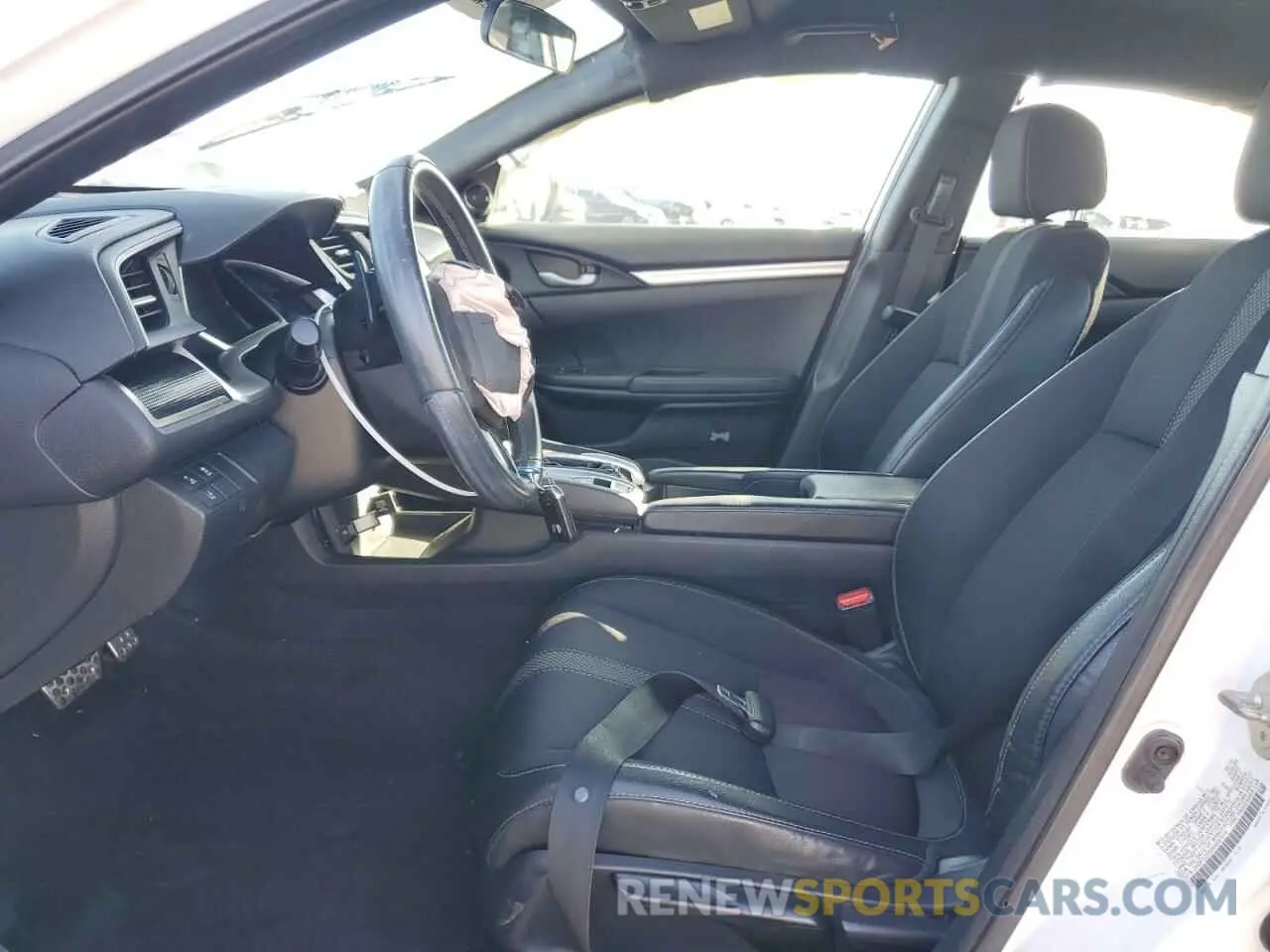 7 Photograph of a damaged car 2HGFC2F83KH587014 HONDA CIVIC 2019