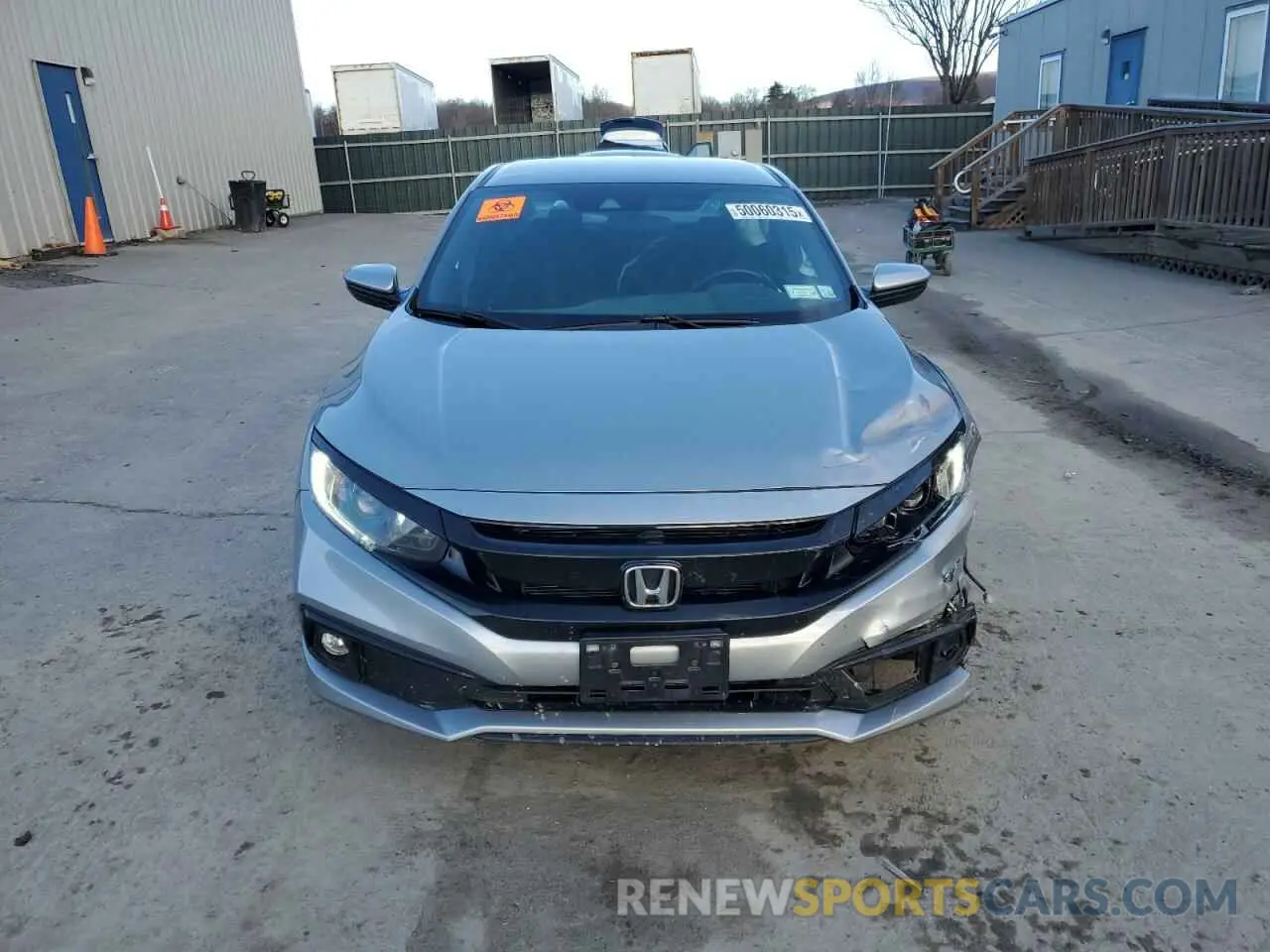 5 Photograph of a damaged car 2HGFC2F83KH590205 HONDA CIVIC 2019