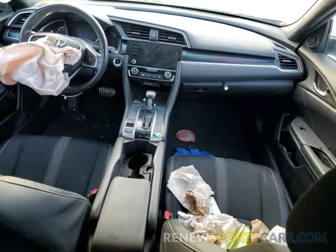 8 Photograph of a damaged car 2HGFC2F83KH590205 HONDA CIVIC 2019