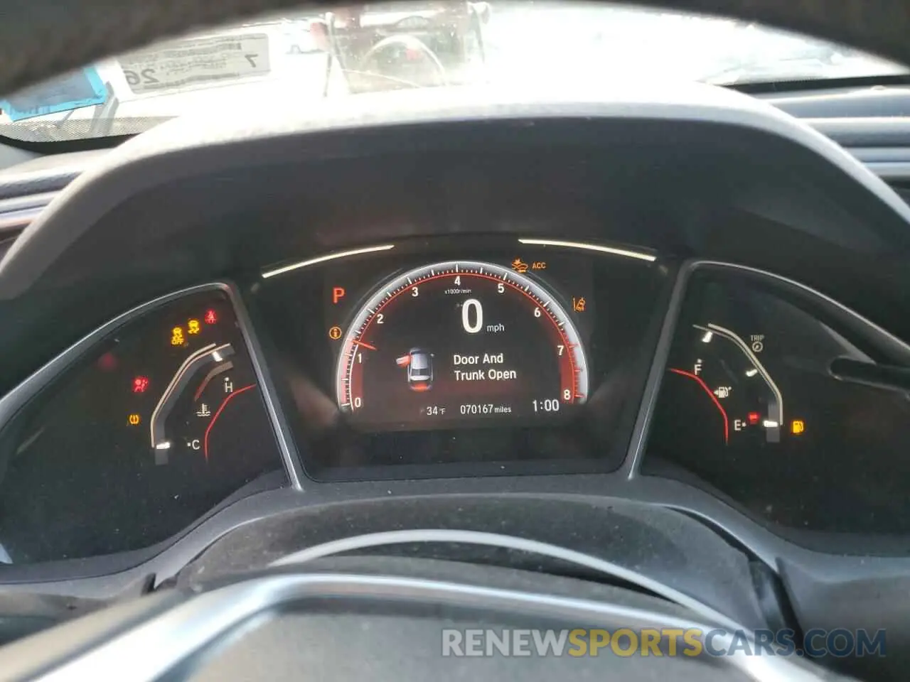 9 Photograph of a damaged car 2HGFC2F83KH590205 HONDA CIVIC 2019