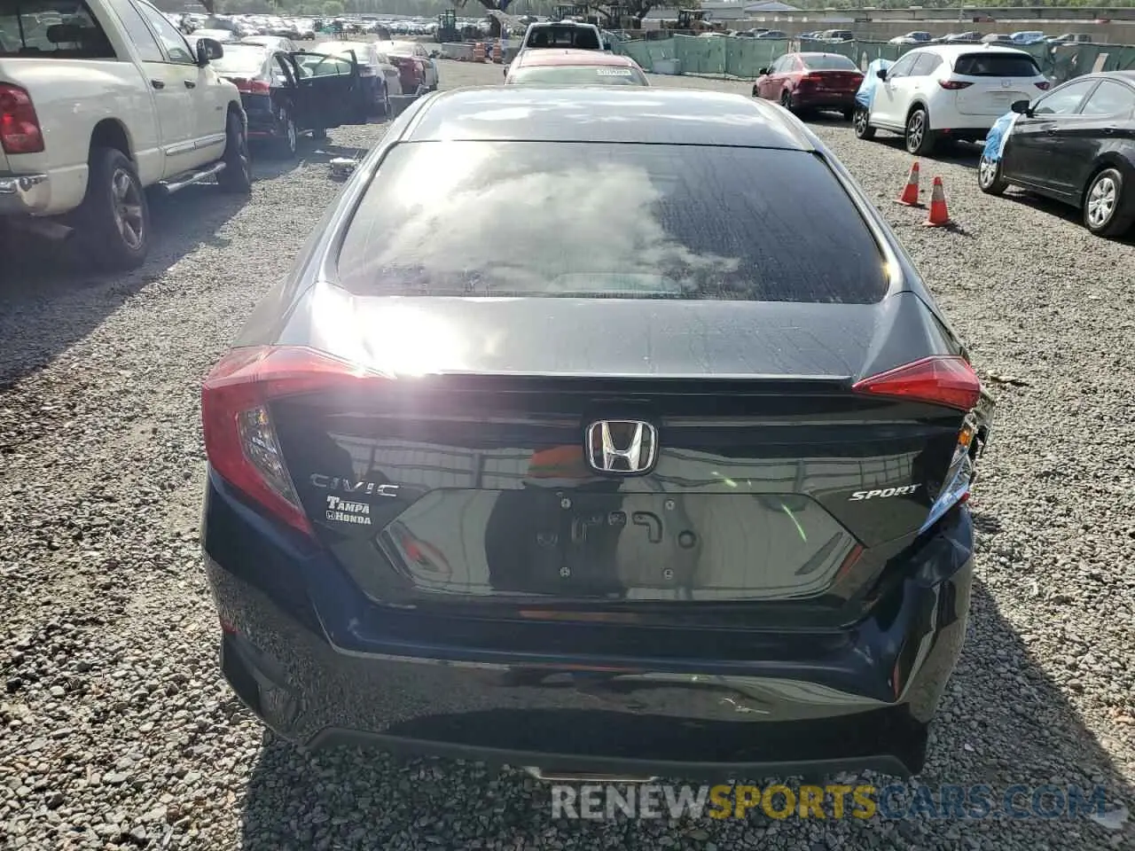 6 Photograph of a damaged car 2HGFC2F83KH596294 HONDA CIVIC 2019