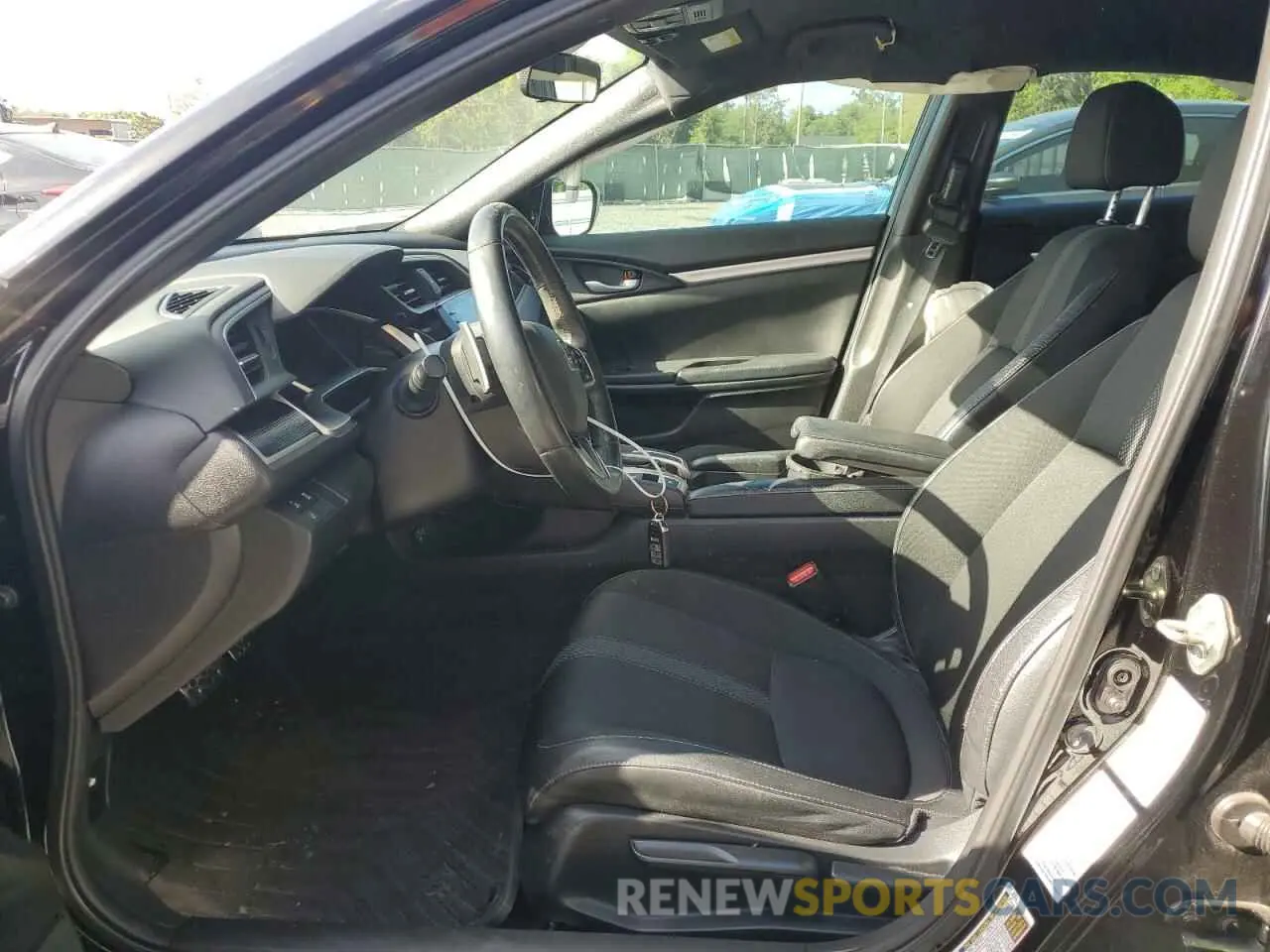 7 Photograph of a damaged car 2HGFC2F83KH596294 HONDA CIVIC 2019