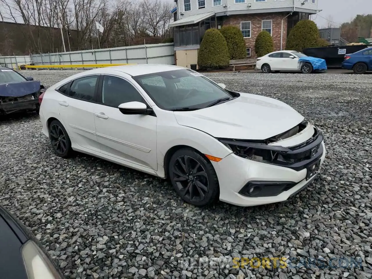4 Photograph of a damaged car 2HGFC2F84KH510751 HONDA CIVIC 2019