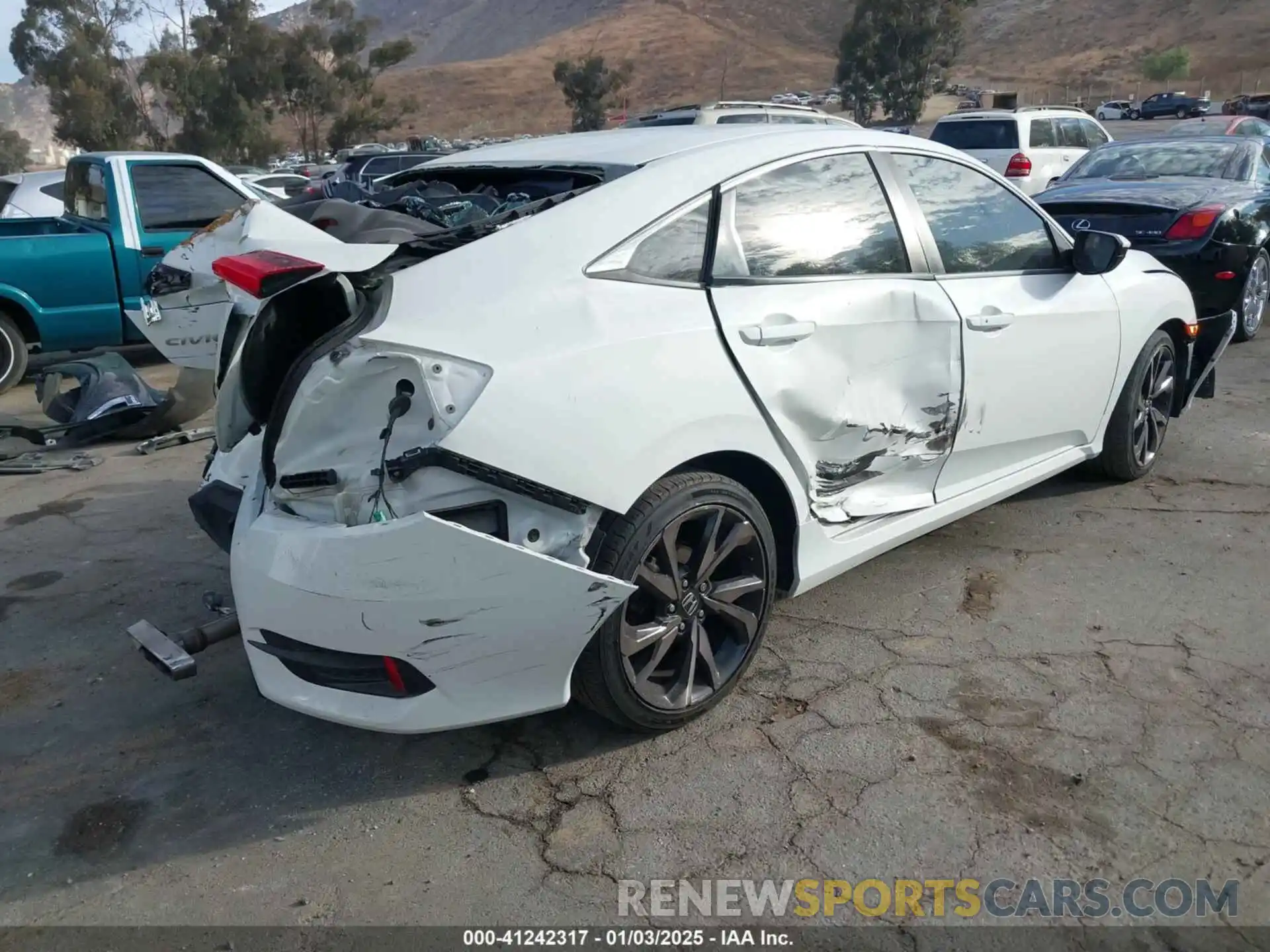 4 Photograph of a damaged car 2HGFC2F84KH523029 HONDA CIVIC 2019