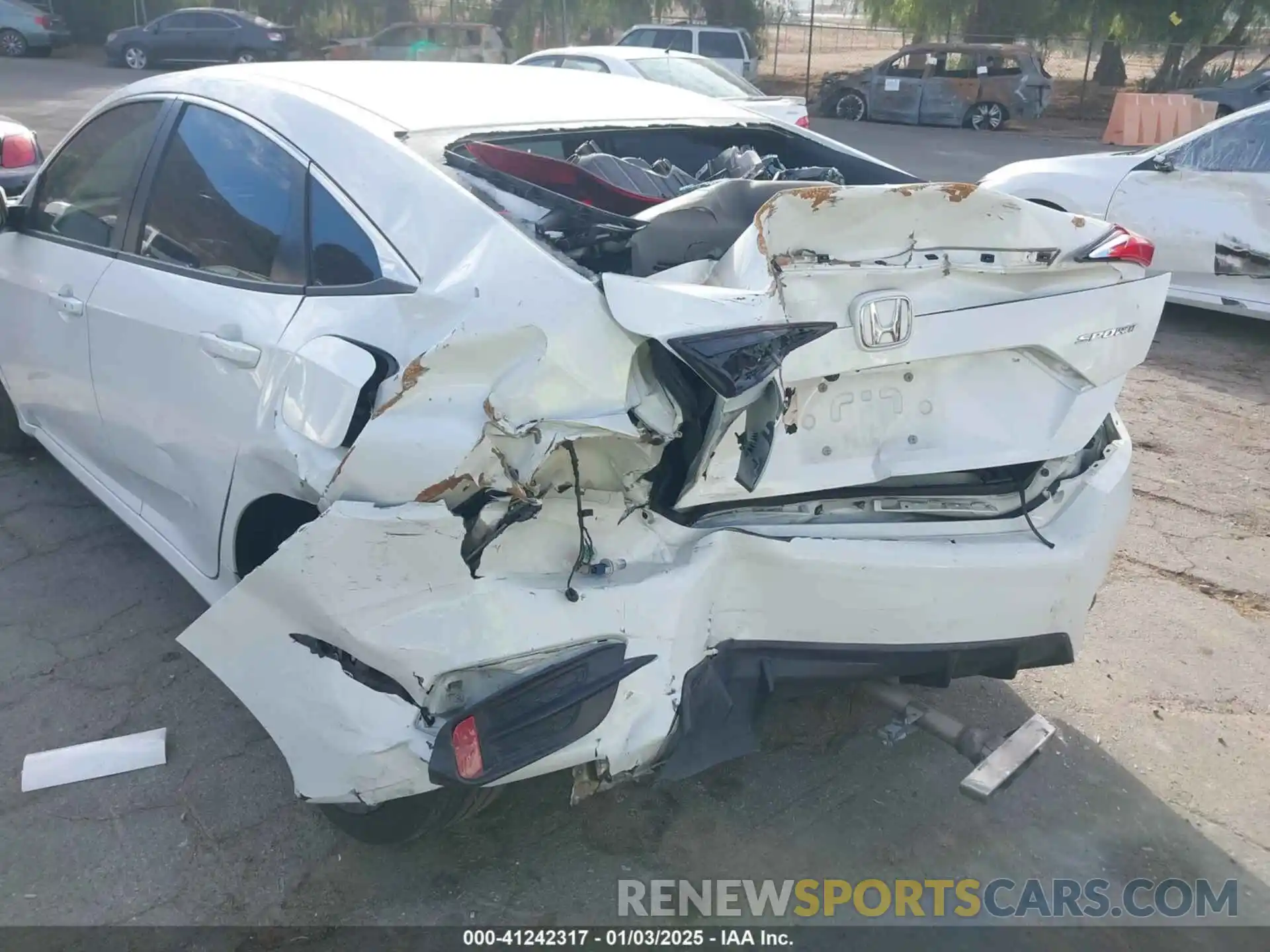 6 Photograph of a damaged car 2HGFC2F84KH523029 HONDA CIVIC 2019