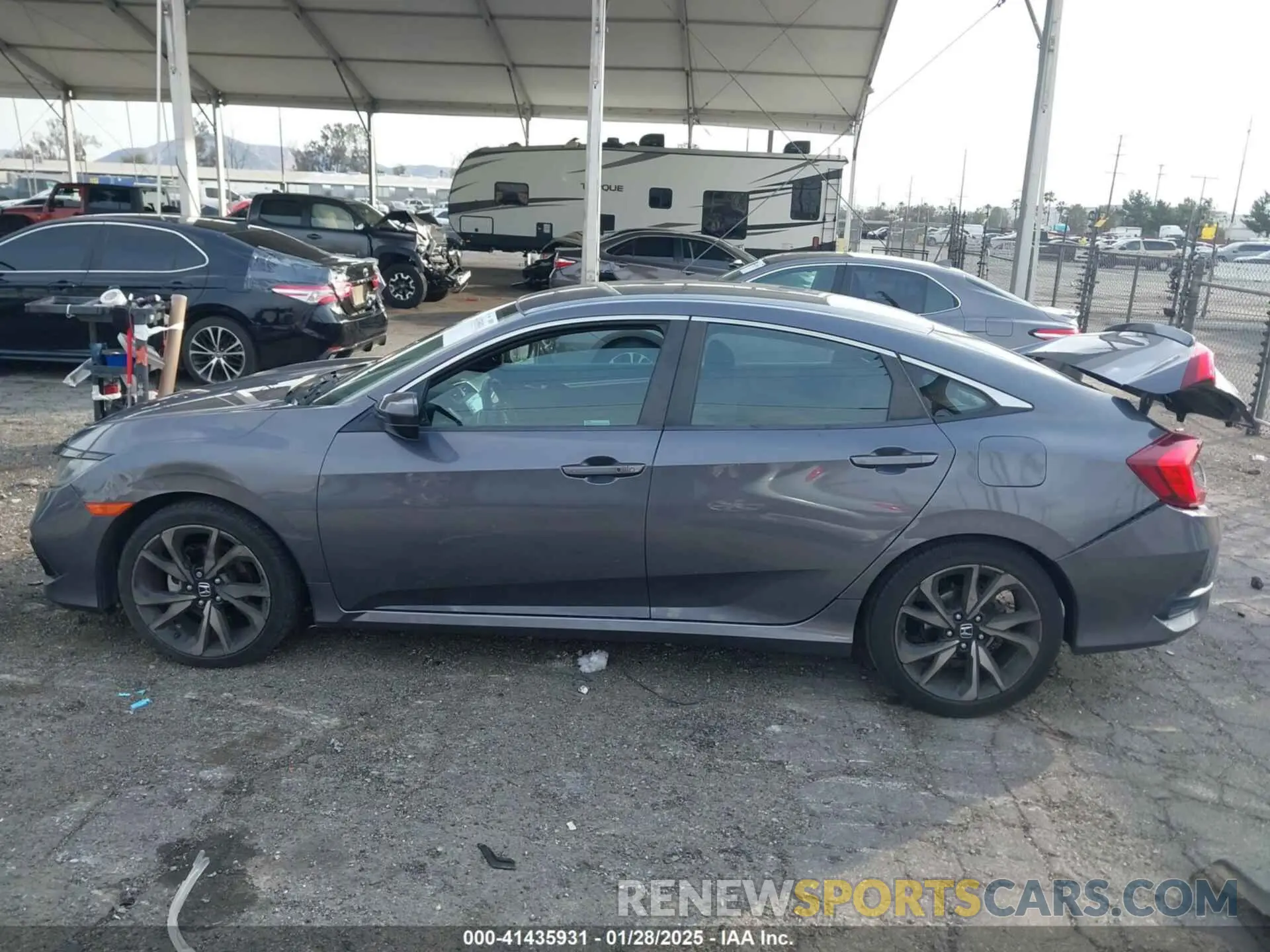 14 Photograph of a damaged car 2HGFC2F84KH530157 HONDA CIVIC 2019