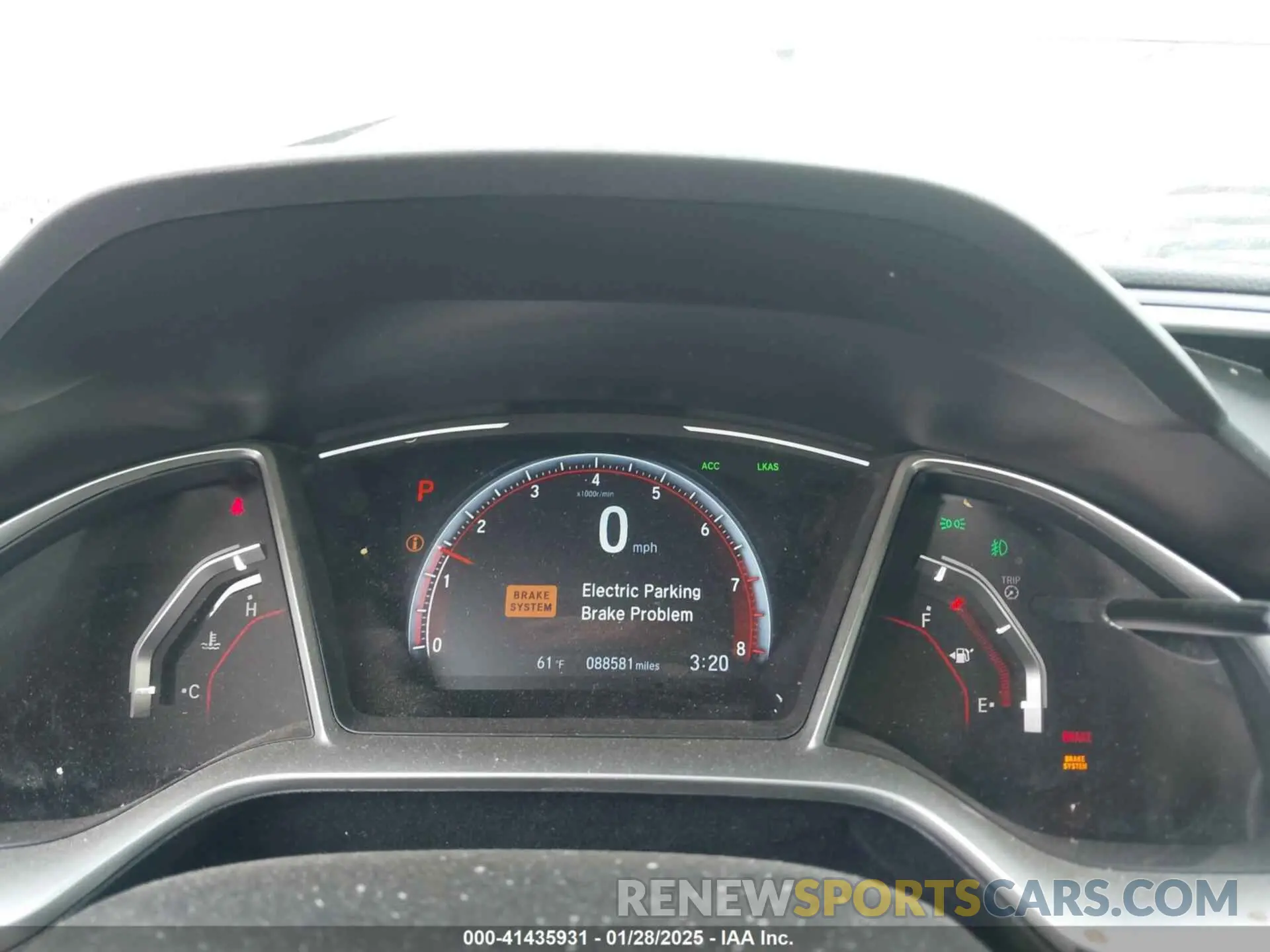 7 Photograph of a damaged car 2HGFC2F84KH530157 HONDA CIVIC 2019