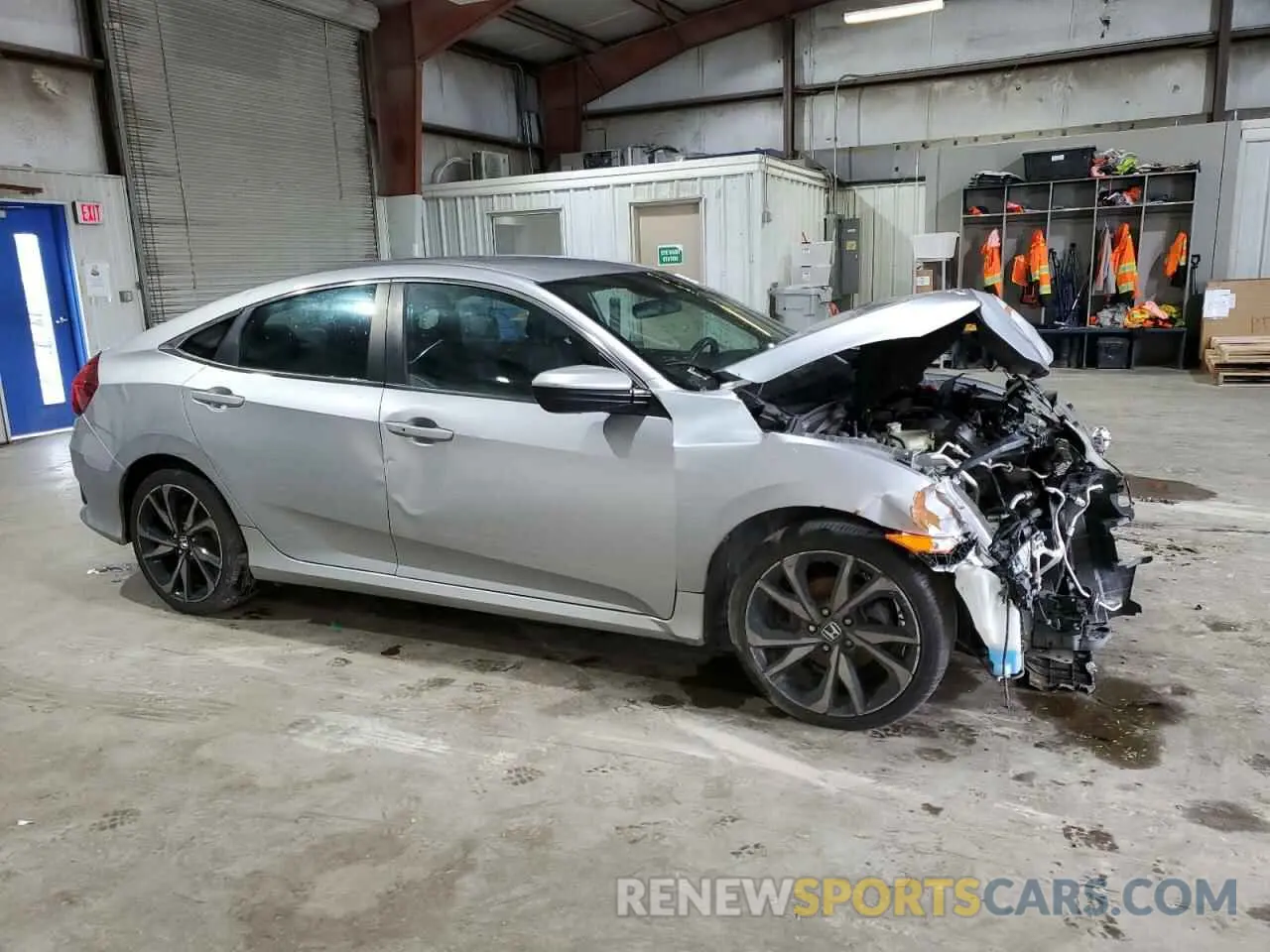 4 Photograph of a damaged car 2HGFC2F84KH553700 HONDA CIVIC 2019