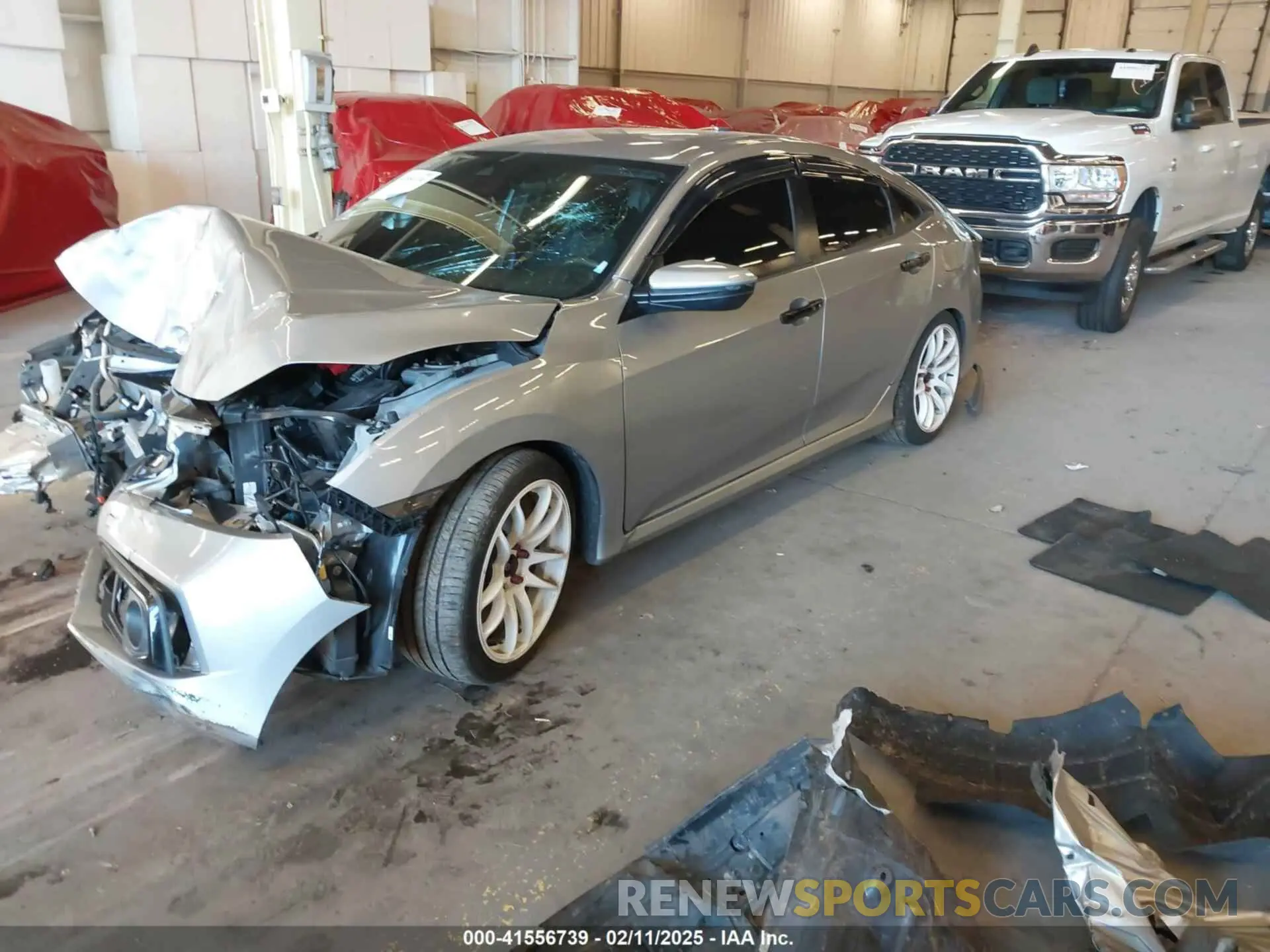 2 Photograph of a damaged car 2HGFC2F84KH576619 HONDA CIVIC 2019