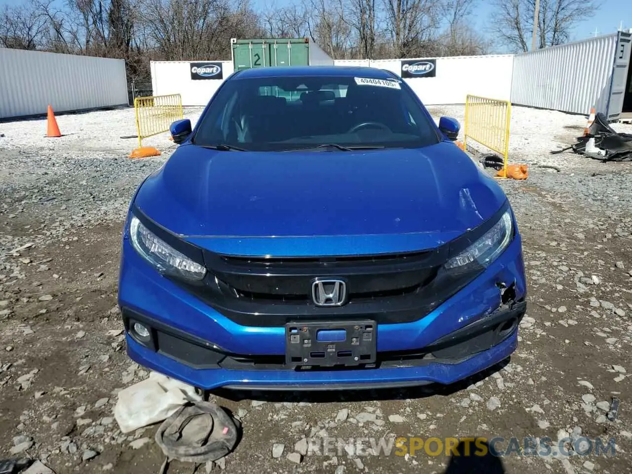 5 Photograph of a damaged car 2HGFC2F84KH585949 HONDA CIVIC 2019