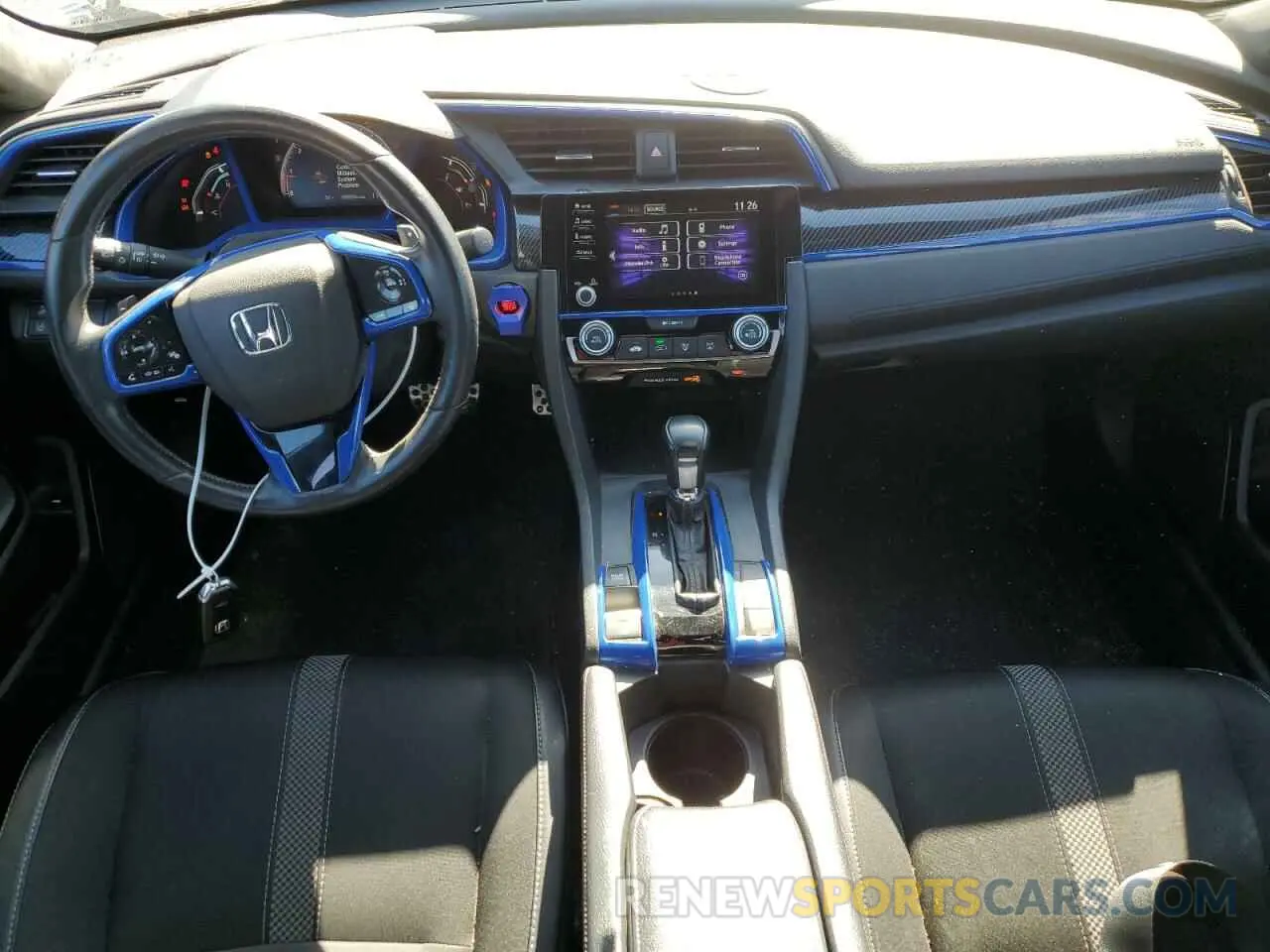 8 Photograph of a damaged car 2HGFC2F84KH585949 HONDA CIVIC 2019