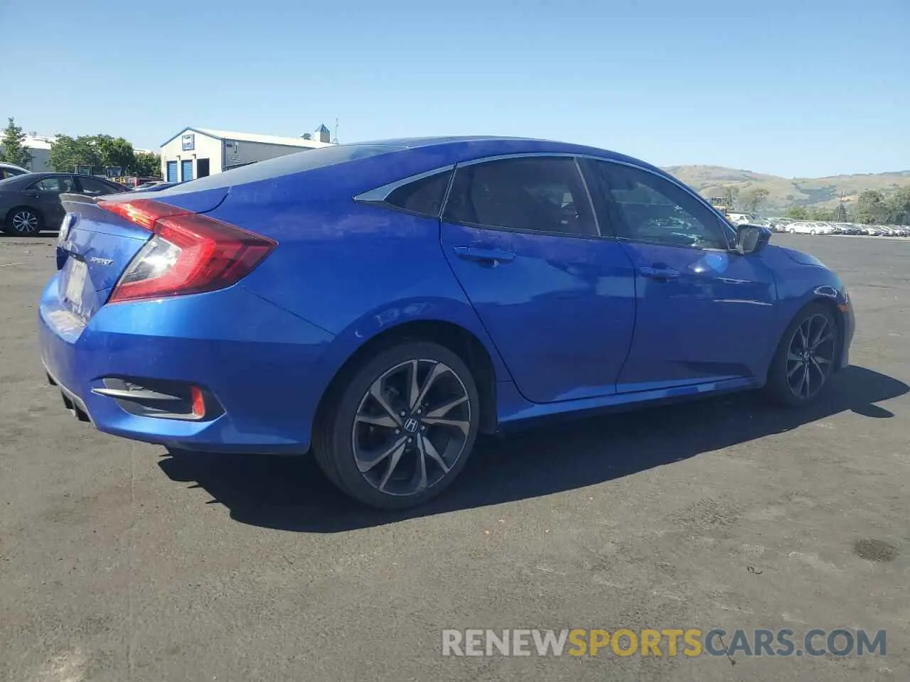 3 Photograph of a damaged car 2HGFC2F84KH586275 HONDA CIVIC 2019