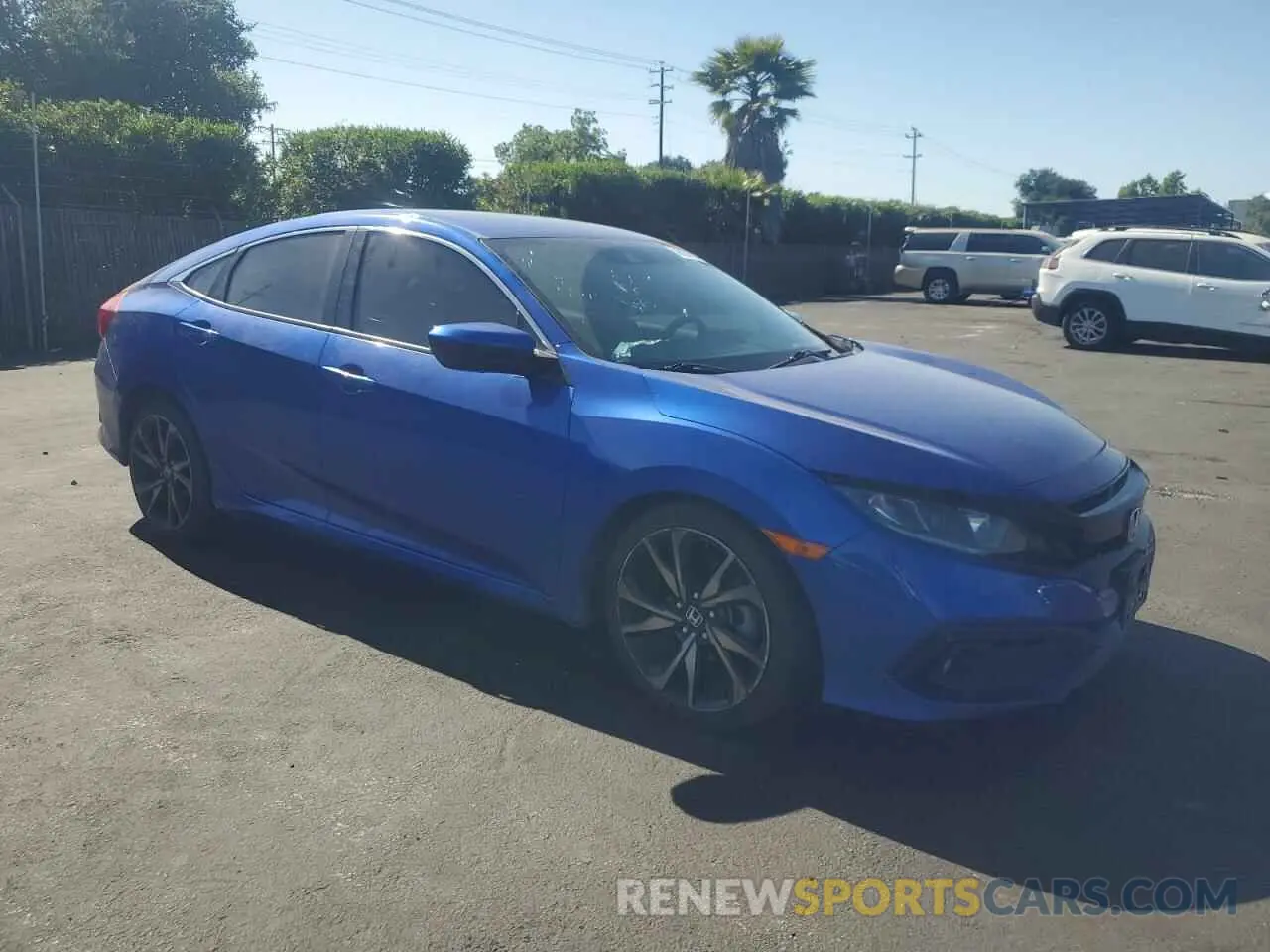 4 Photograph of a damaged car 2HGFC2F84KH586275 HONDA CIVIC 2019