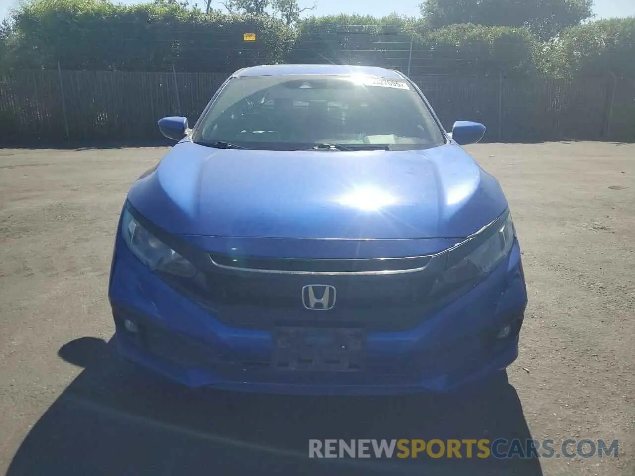 5 Photograph of a damaged car 2HGFC2F84KH586275 HONDA CIVIC 2019