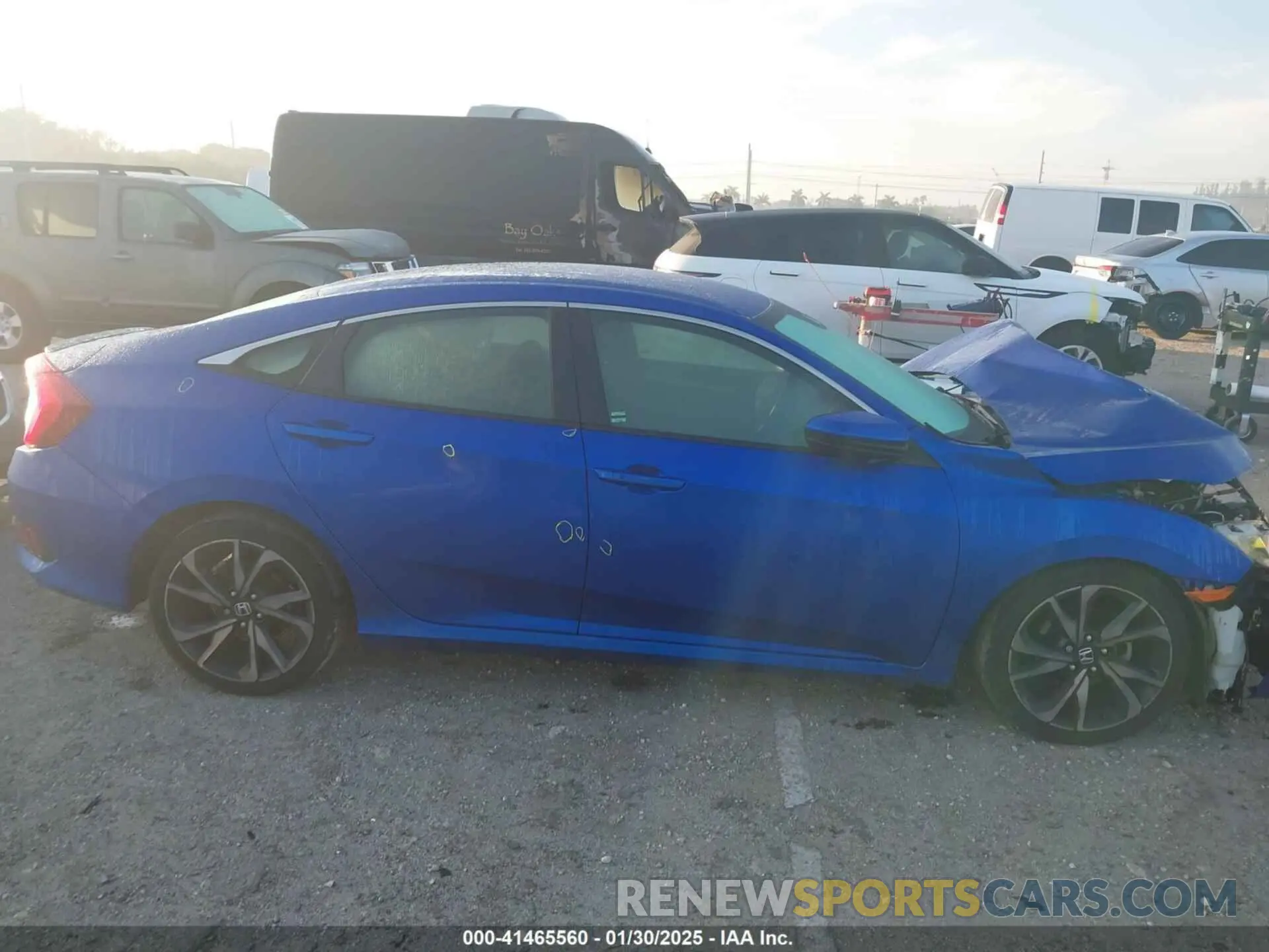 13 Photograph of a damaged car 2HGFC2F84KH586468 HONDA CIVIC 2019