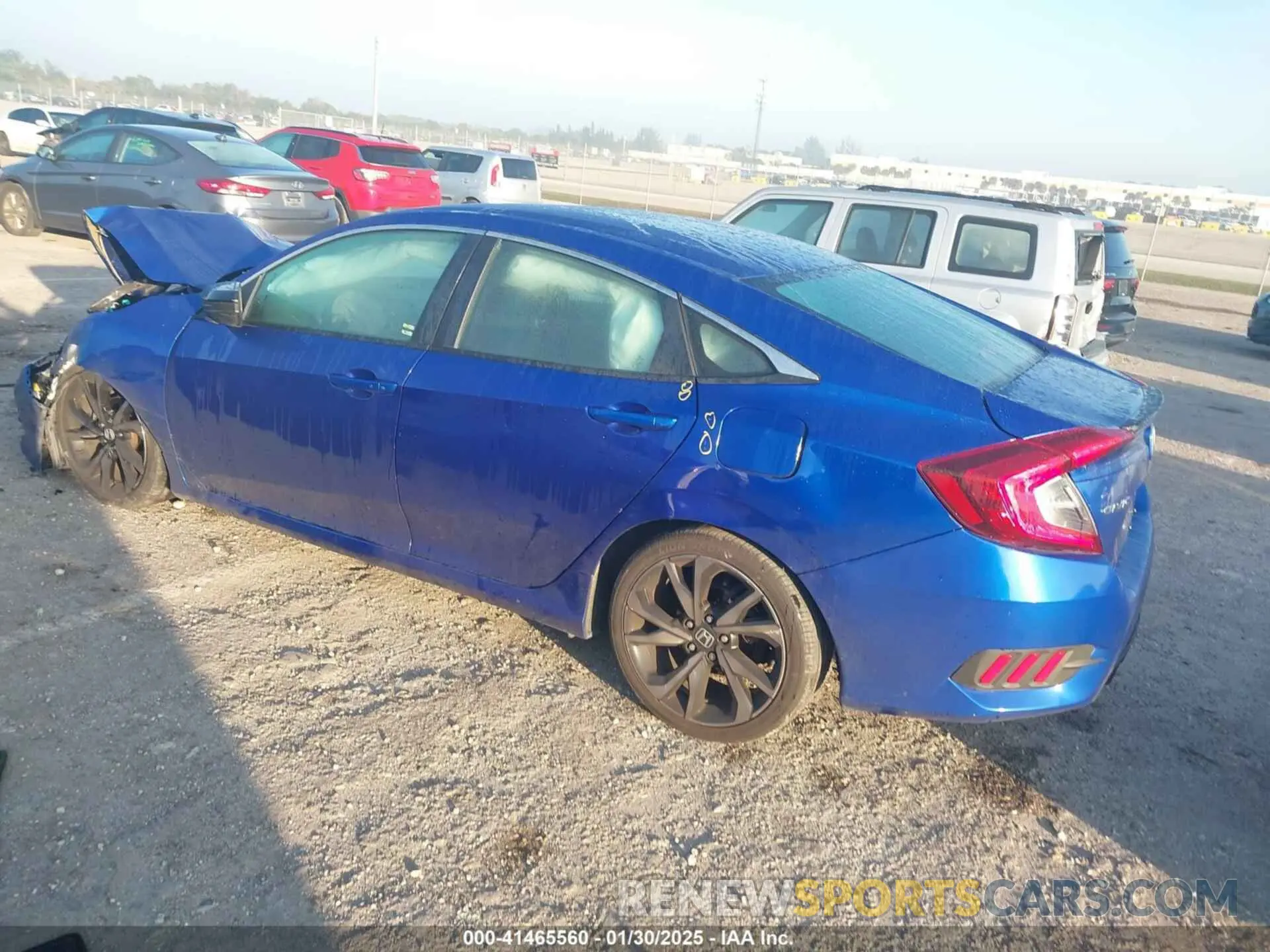 3 Photograph of a damaged car 2HGFC2F84KH586468 HONDA CIVIC 2019